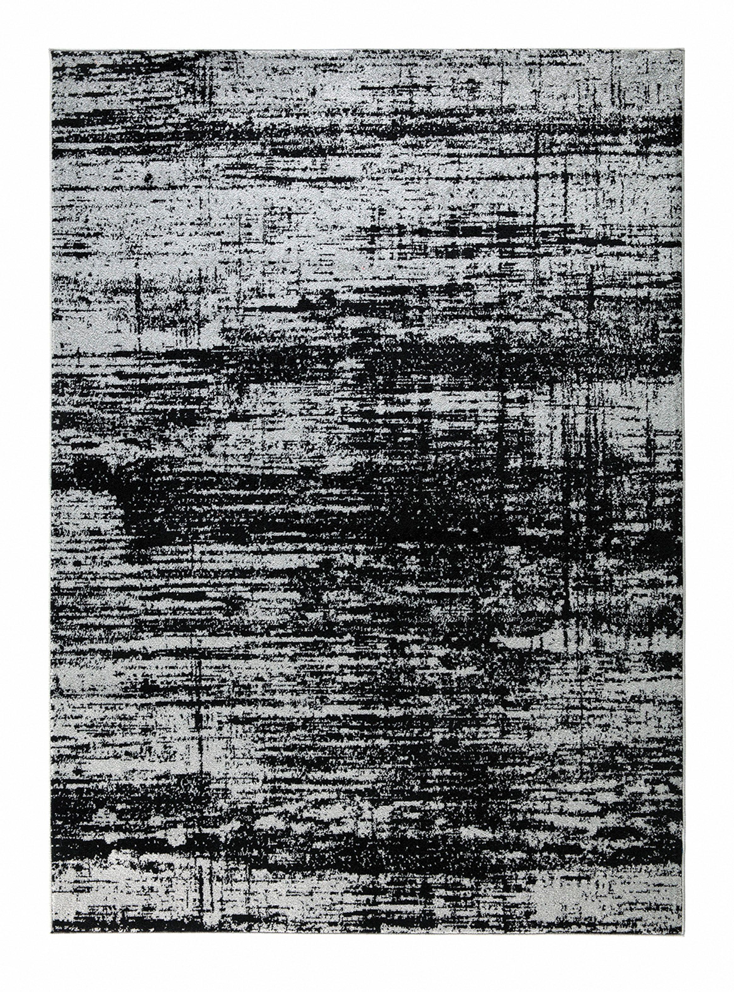 Alfombra 120 x 180 cm Amigo Negro Texturas-0