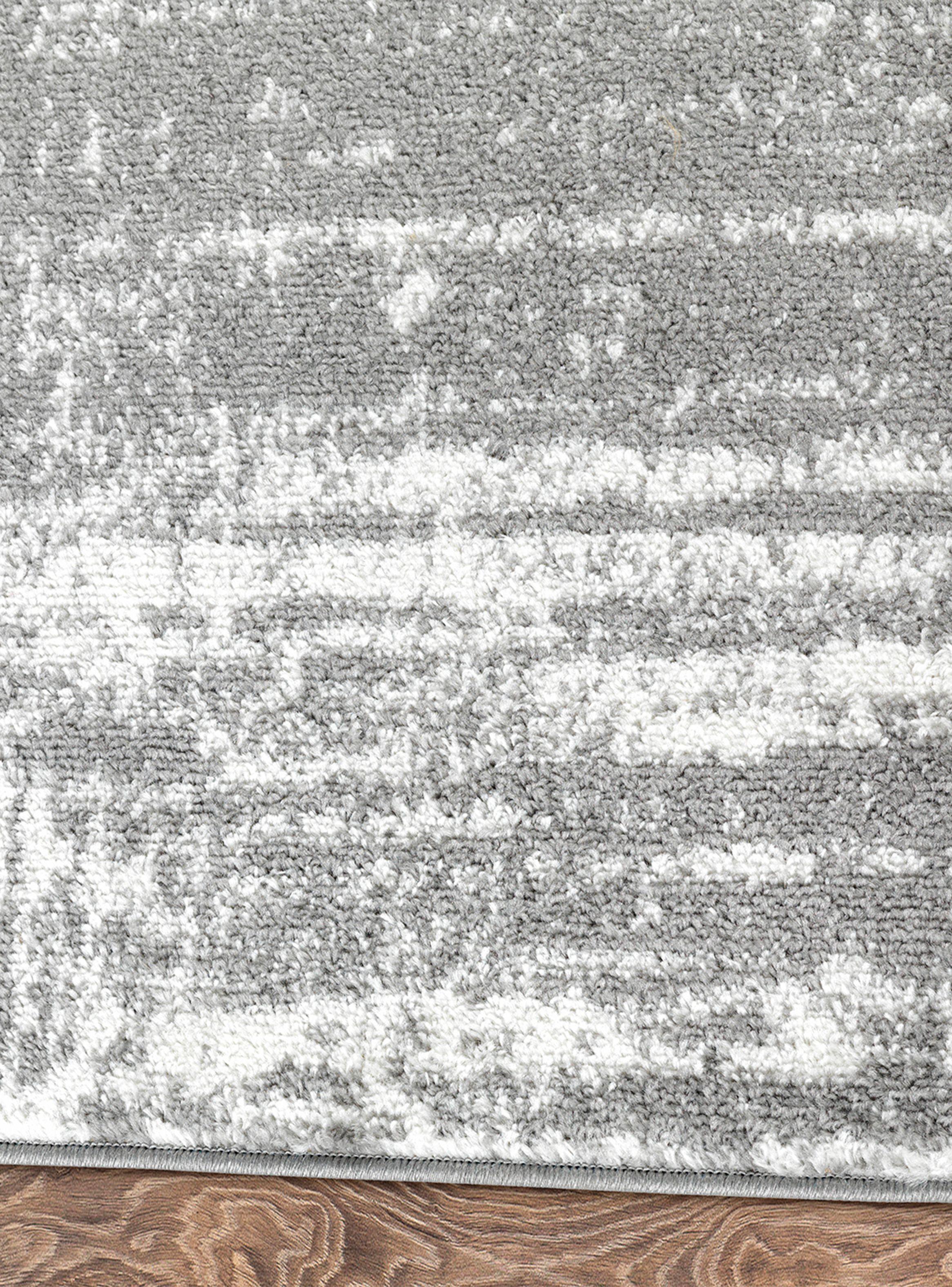 Alfombra Living-Comedor 240 x 305 cm Amigo Gris Texturas-4