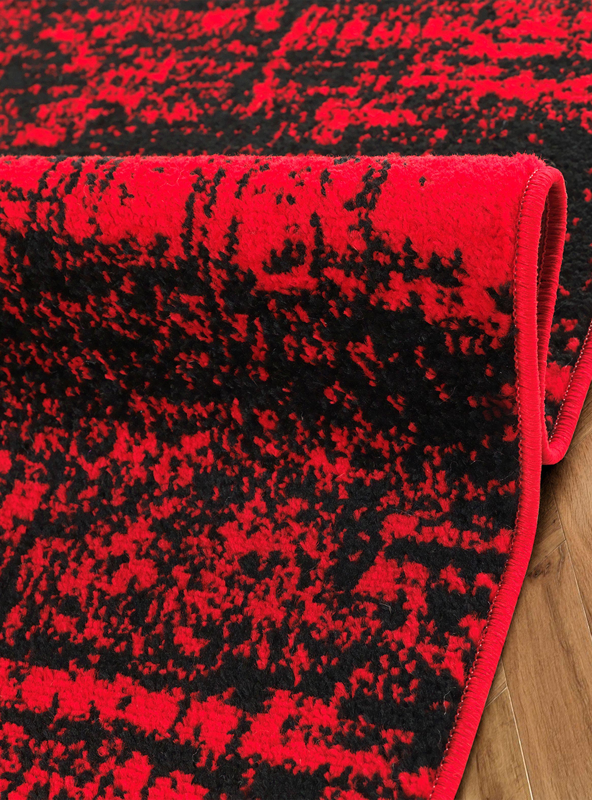 Alfombra 160 x 230 cm Amigo Rojo Texturas-1