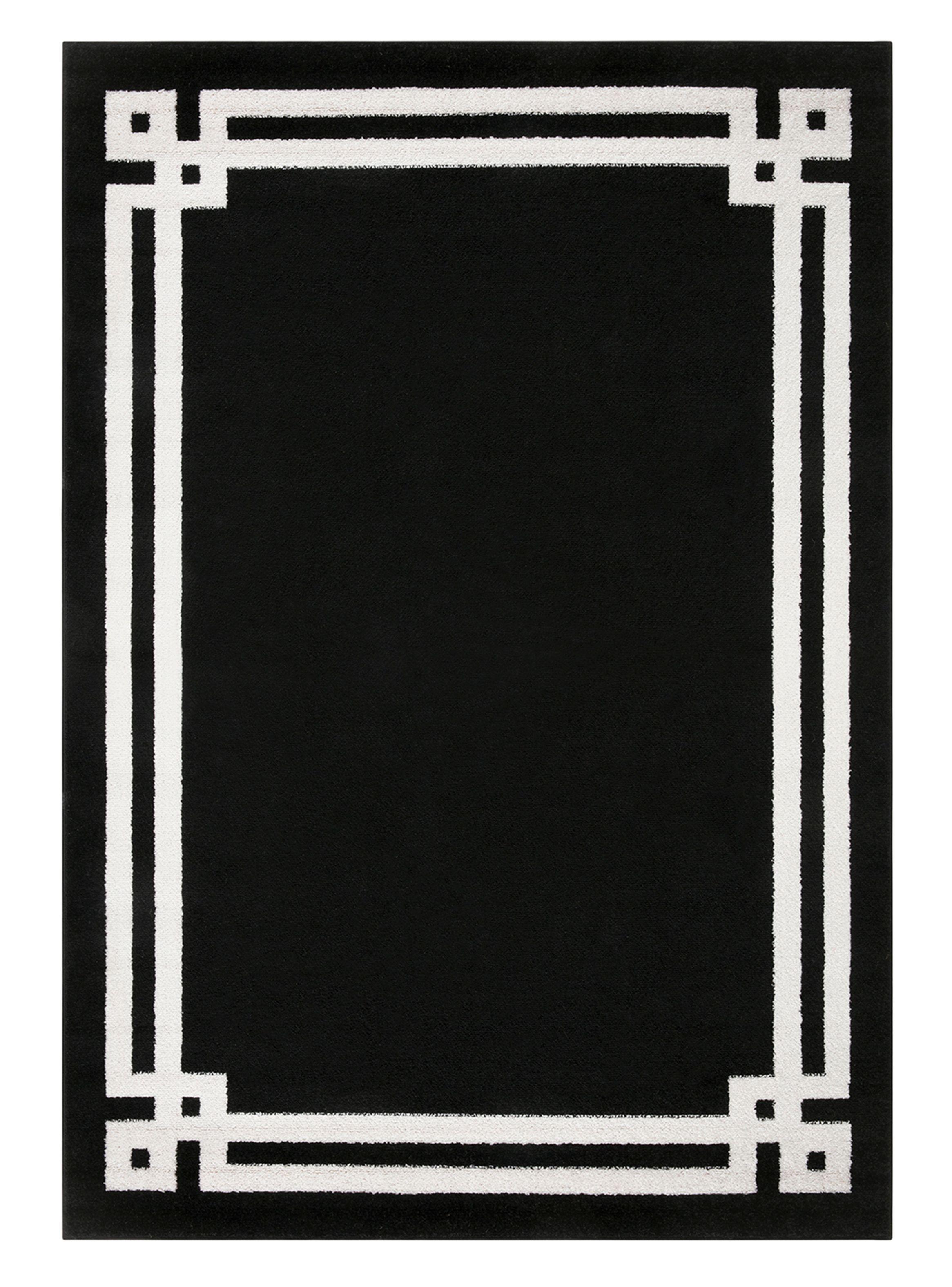 Alfombra Amigo Negro 160 x 230 cm-0