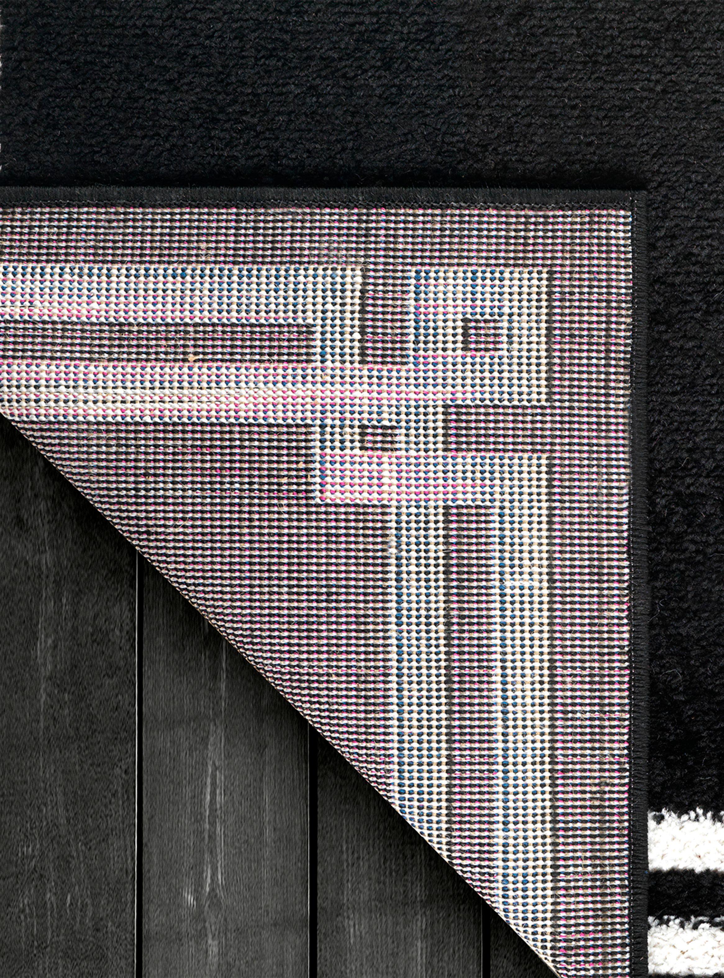 Alfombra Pasillo Amigo Negro 70 x 230 cm-4