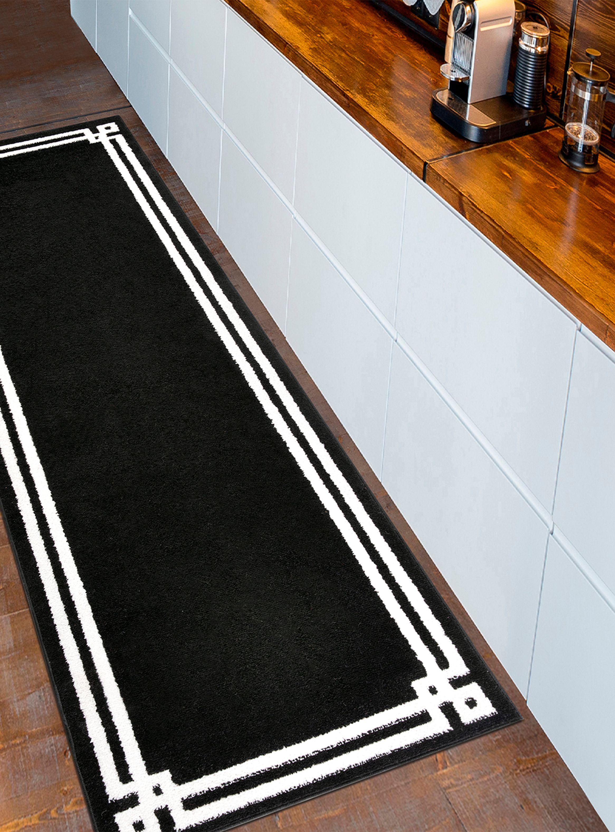 Alfombra Pasillo Amigo Negro 70 x 230 cm-2