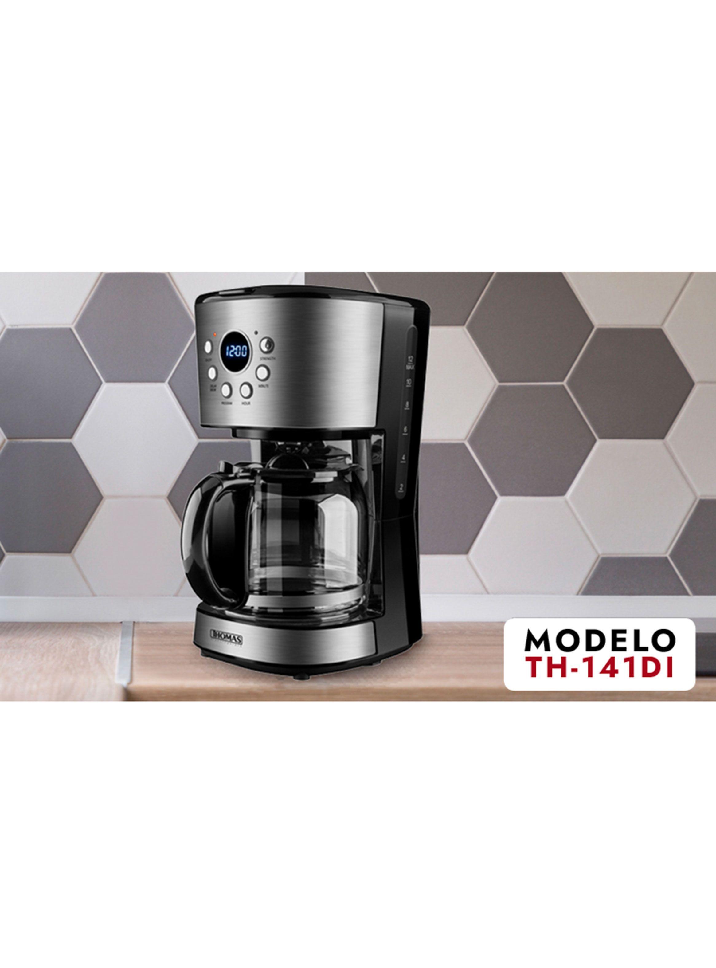Cafetera de Filtro Programable de 12 Tazas TH-141DI-8
