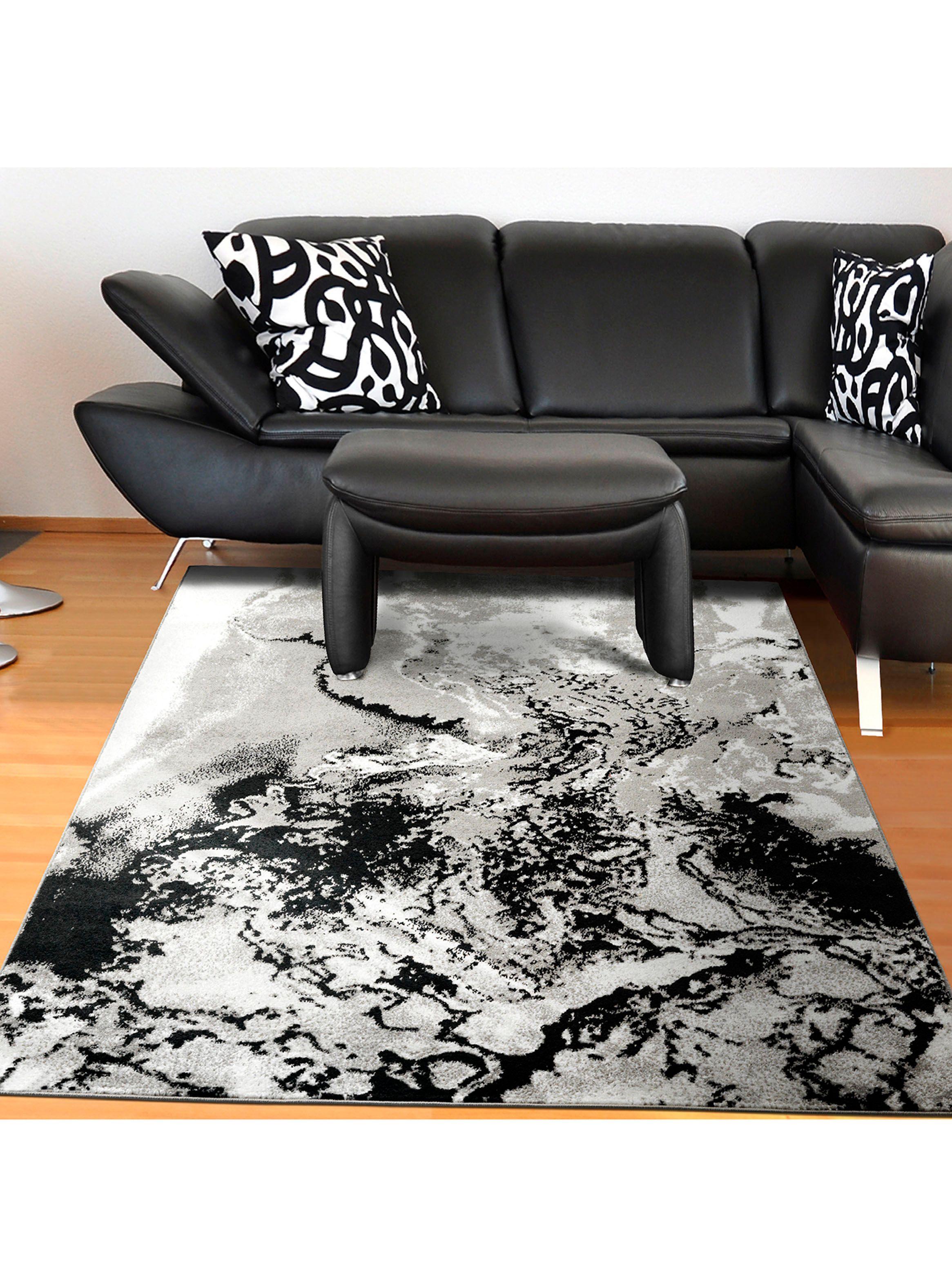 Alfombra 240 x 305 cm Amigo Gris Contraste-2