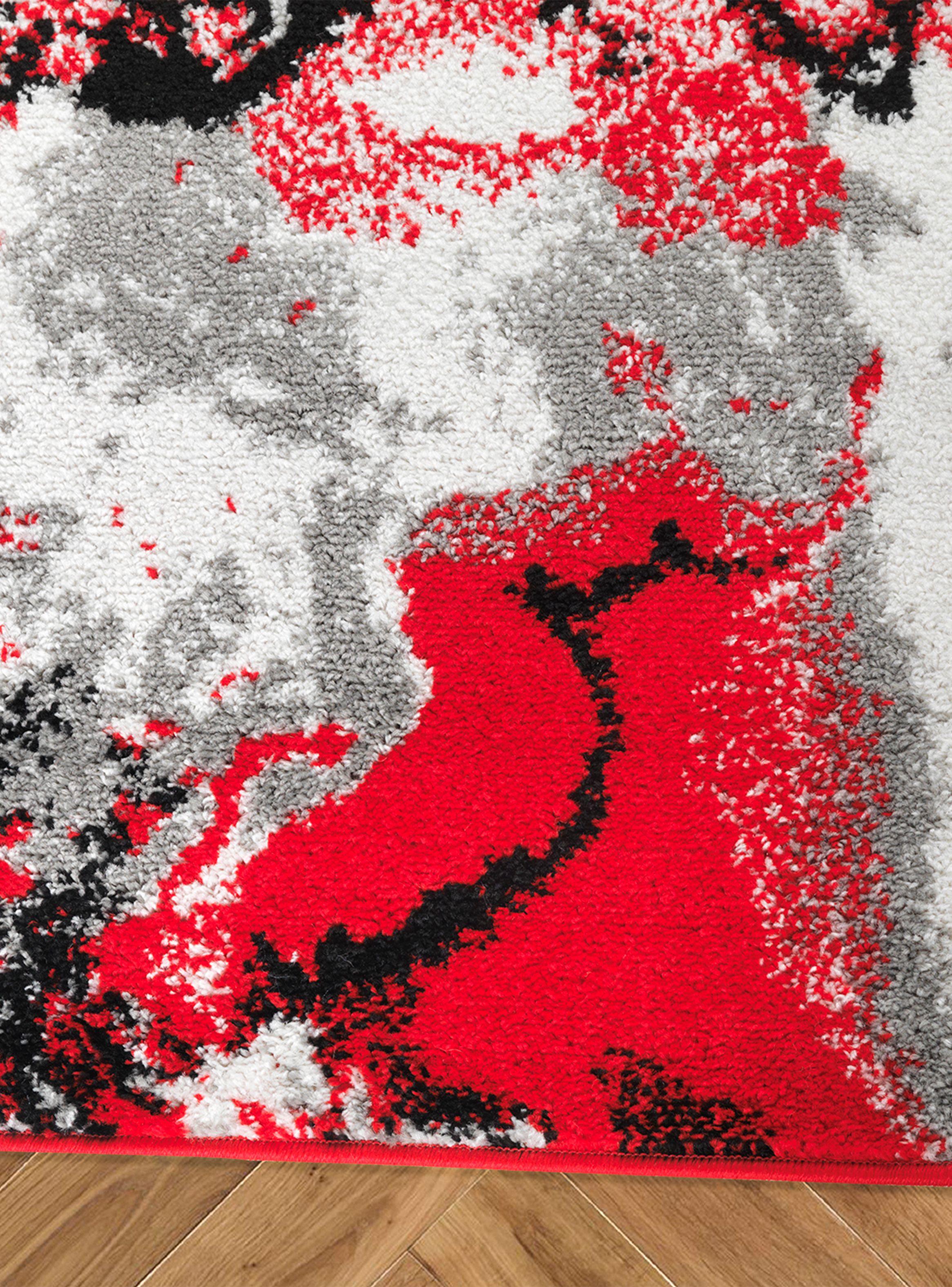 Alfombra 120 x 180 cm Amigo Rojo Contraste-3