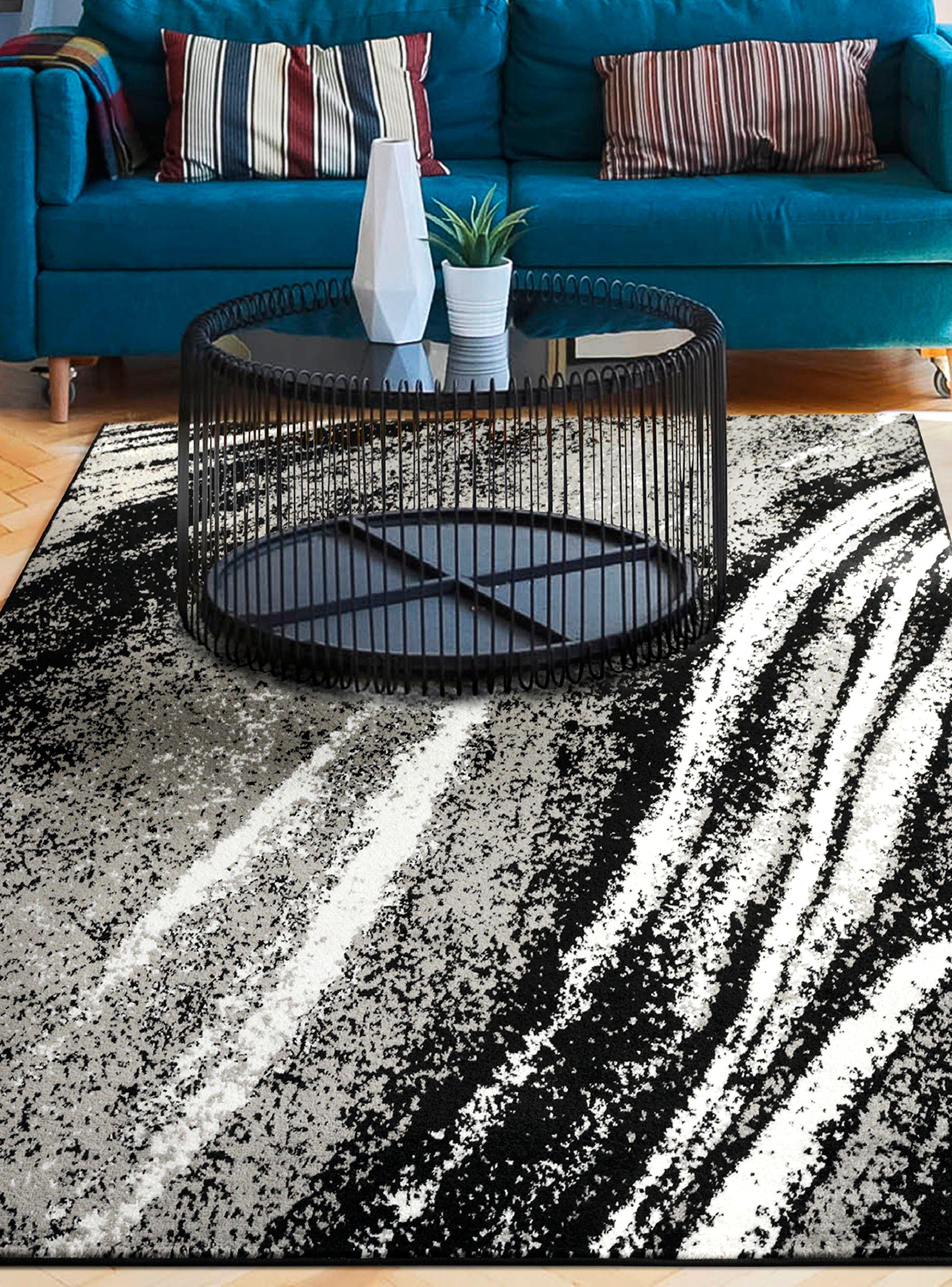 Alfombra 120 x 180 cm Amigo Gris Tie Dye-2