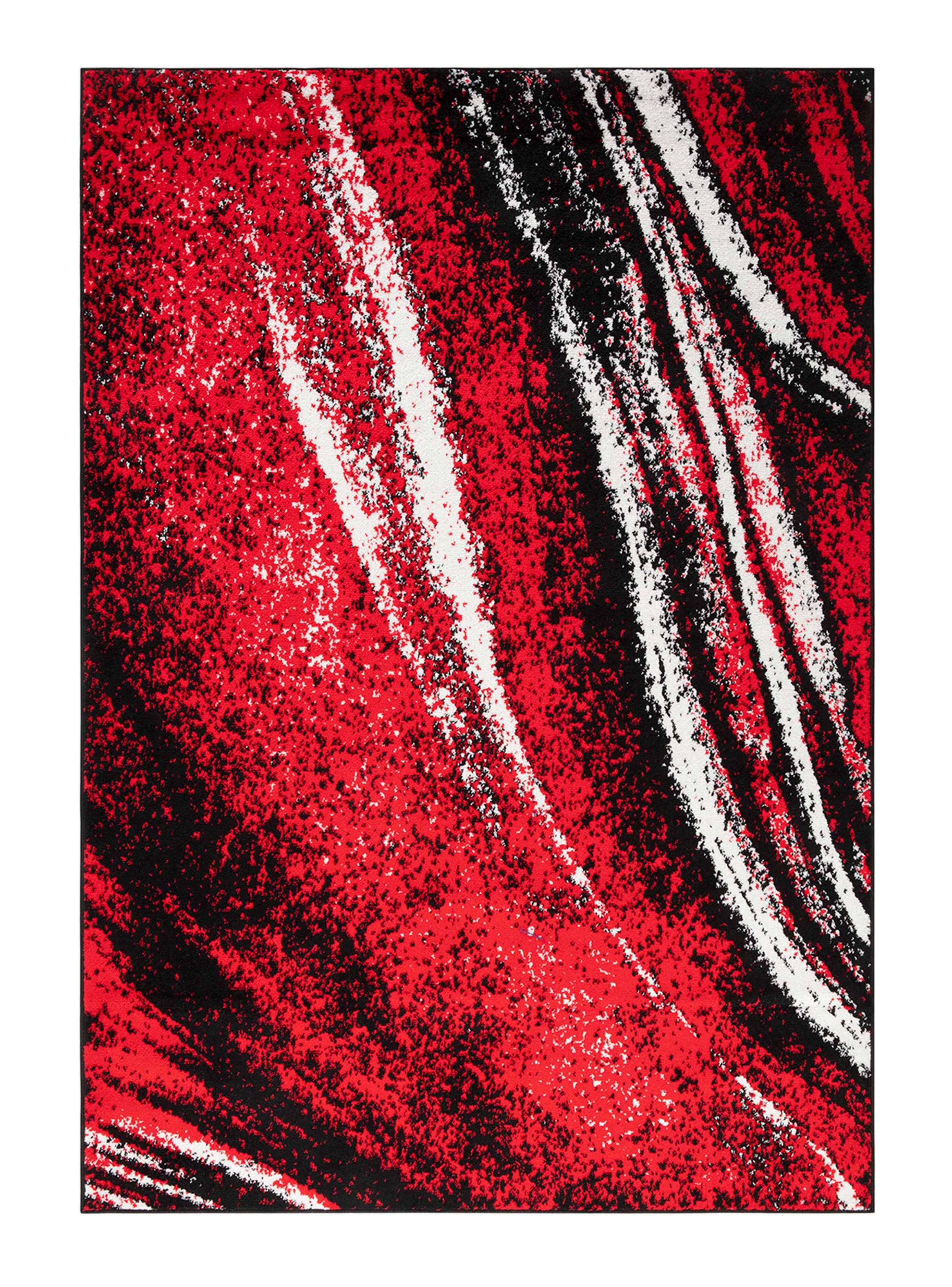 Alfombra 120 x 180 cm Amigo Rojo Tie Dye-0