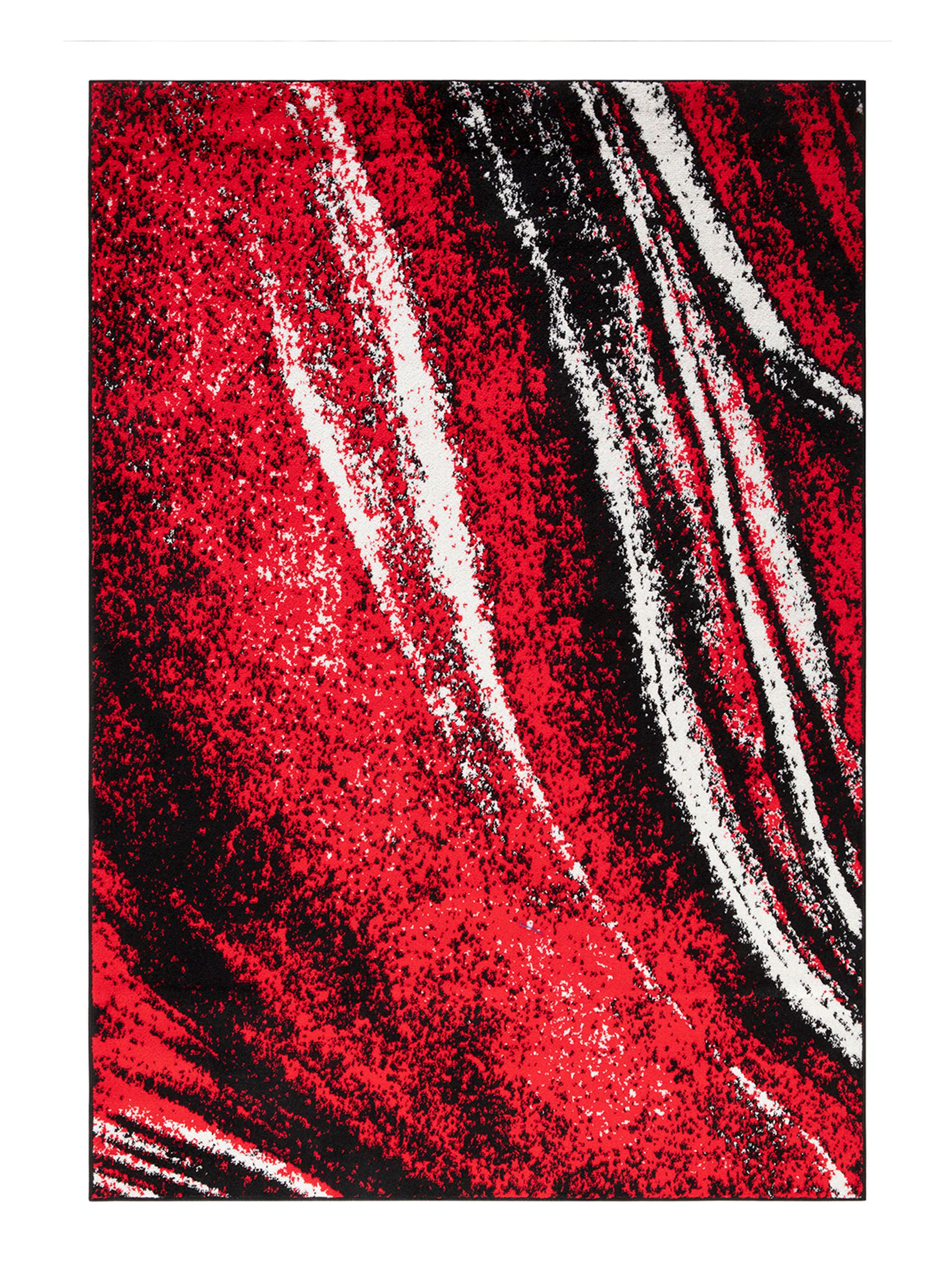 Alfombra 240 x 305 cm Amigo Rojo Tie Dye-0