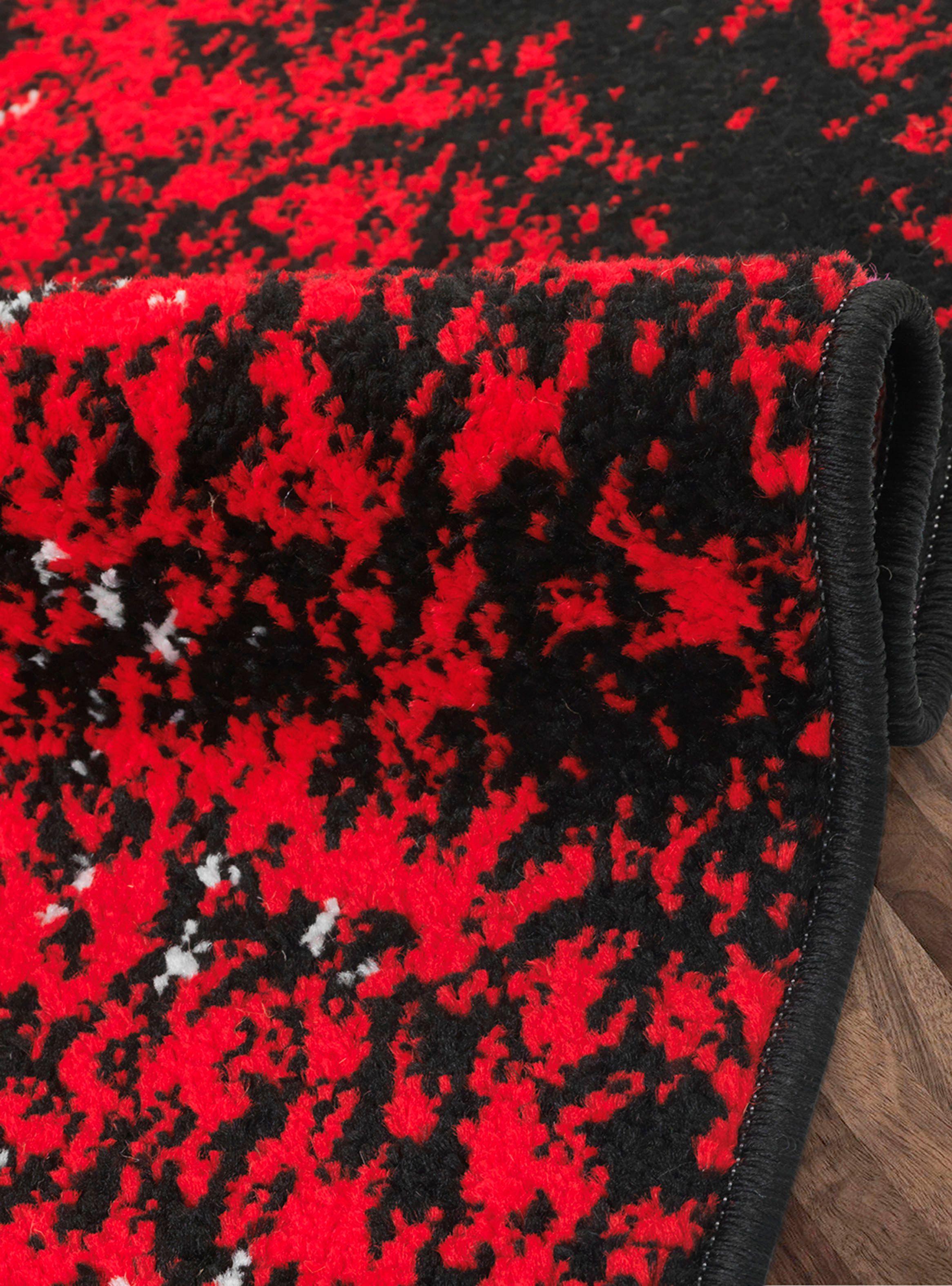 Alfombra 240 x 305 cm Amigo Rojo Tie Dye-1