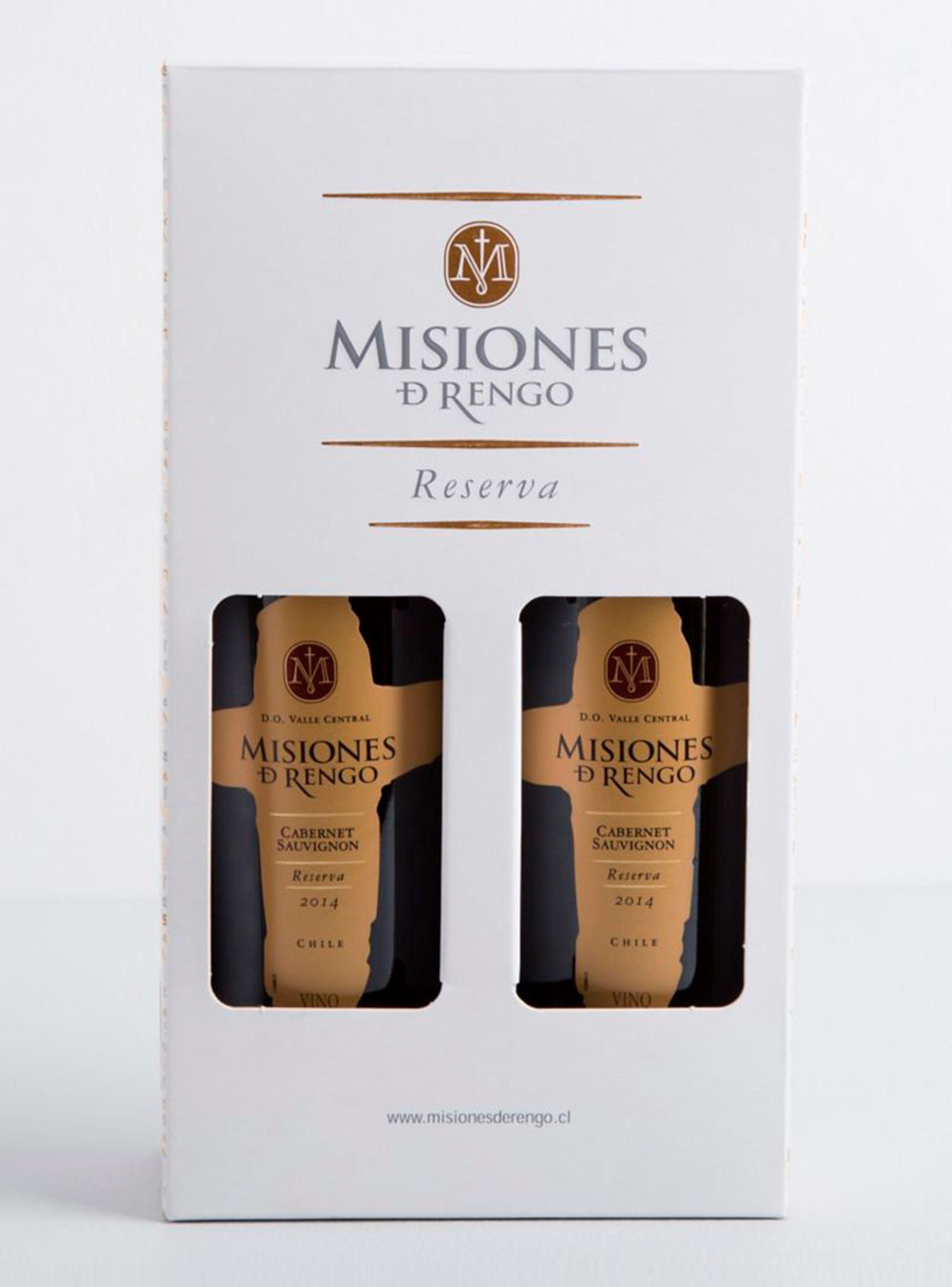 Caja Misiones de Rengo 2 Botellas Cabernet Sauvignon-0