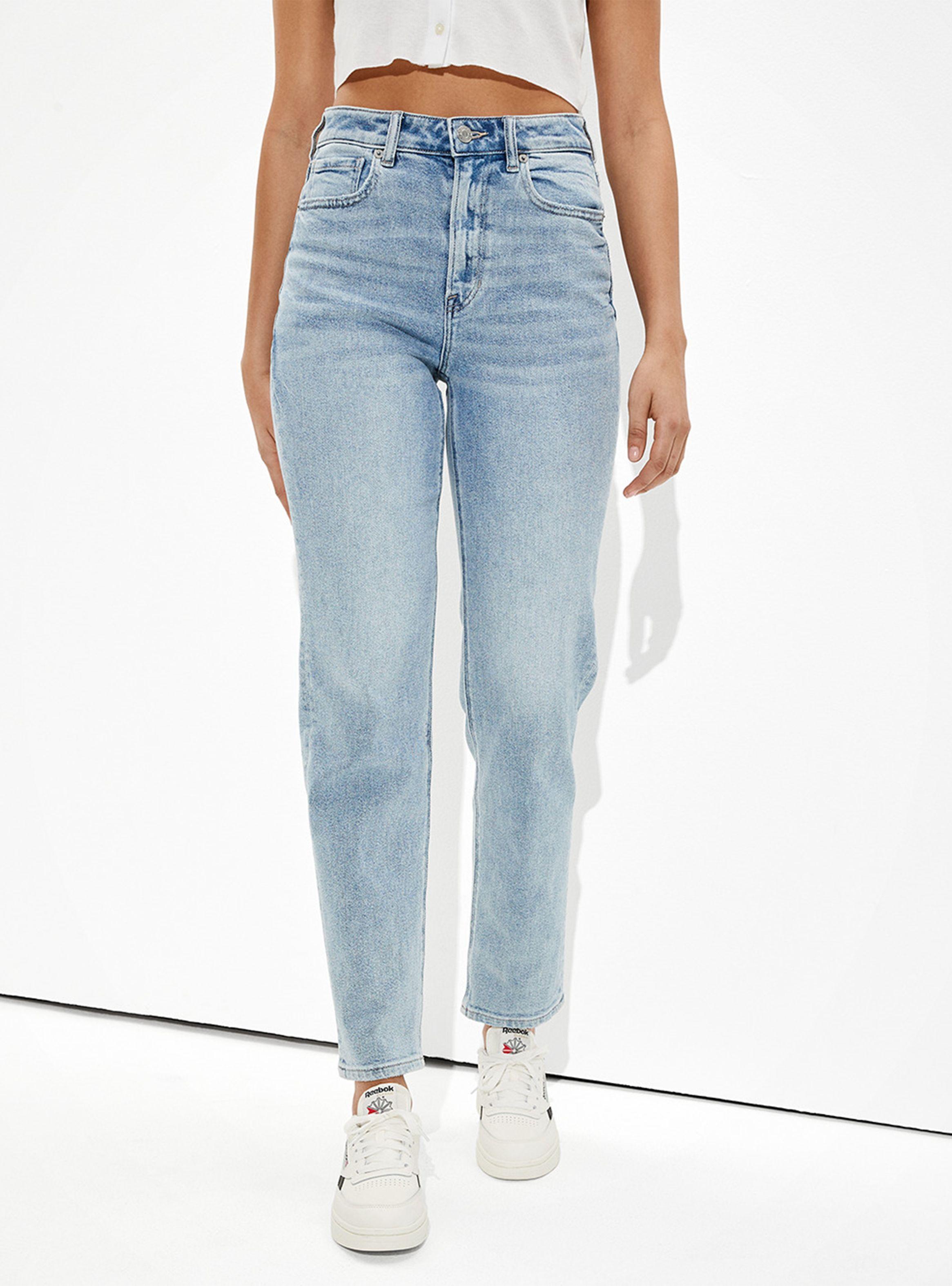 Jeans Mom Stretch Straight-0