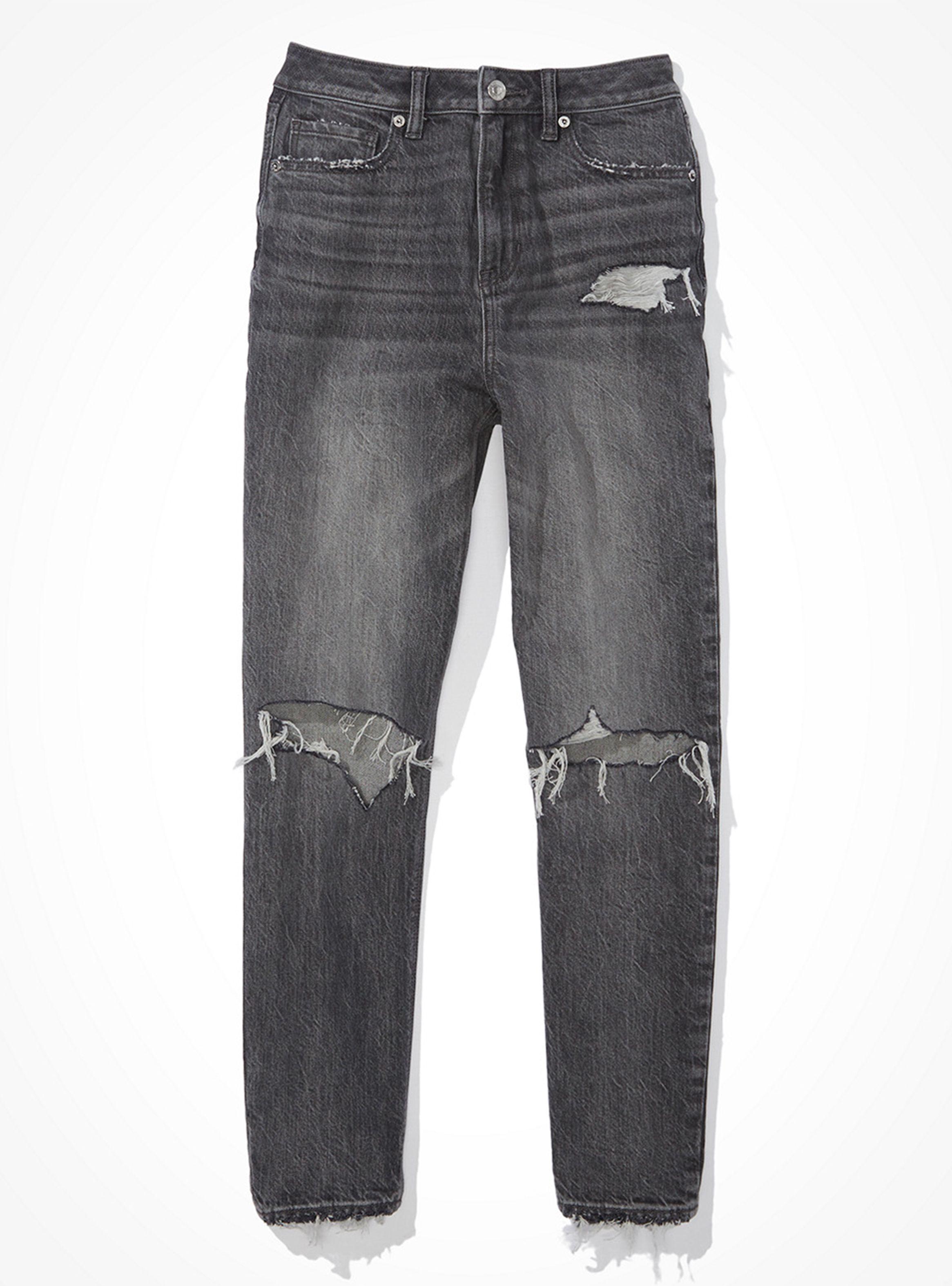 Jeans Mom Ripped Tiro Alto-2