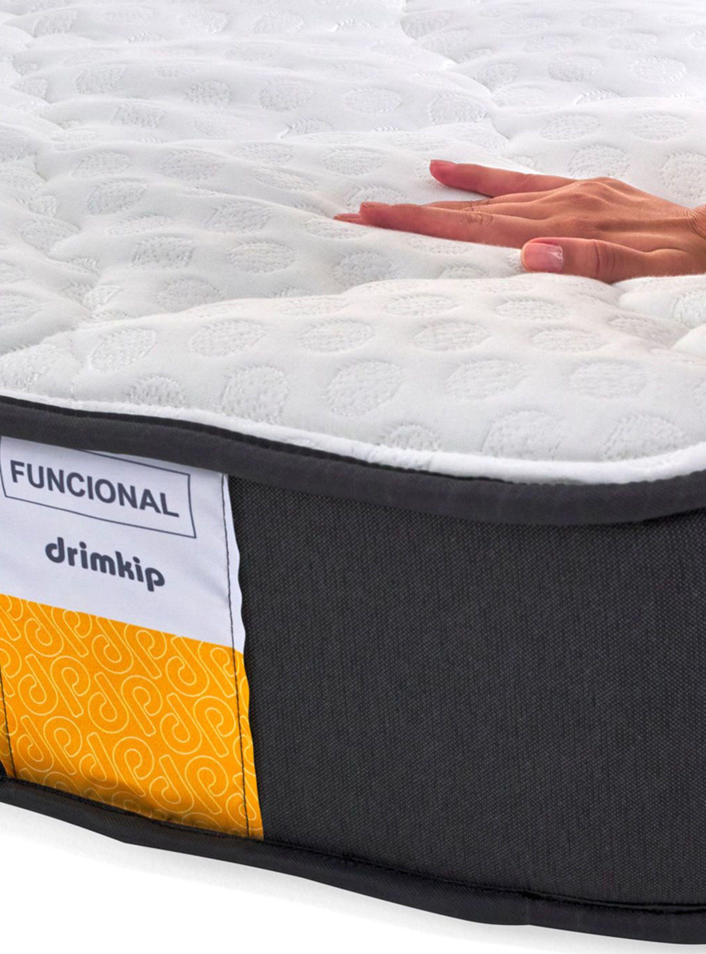 Cama Americana Funcional 1 Plaza + Respaldo + Topper-2