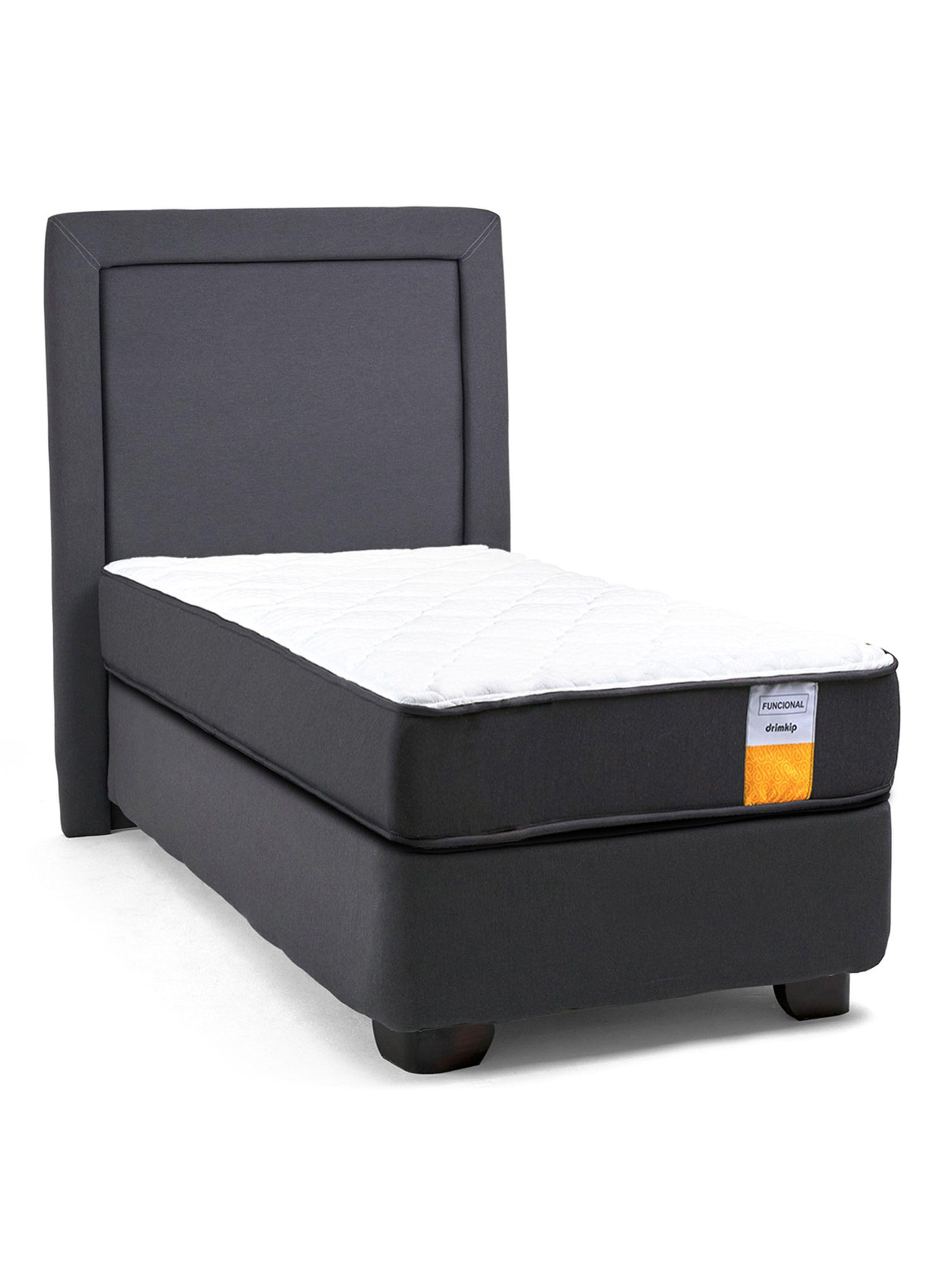 Cama Americana Funcional 1.5 Plazas + Respaldo-1