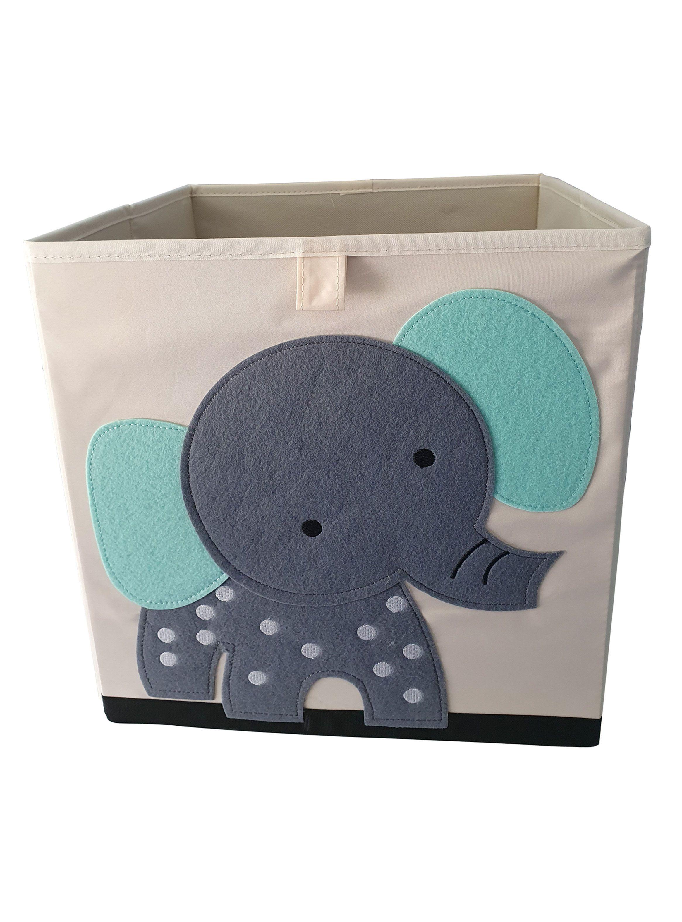Caja de Almacenamiento de Juguetes Elefante-0