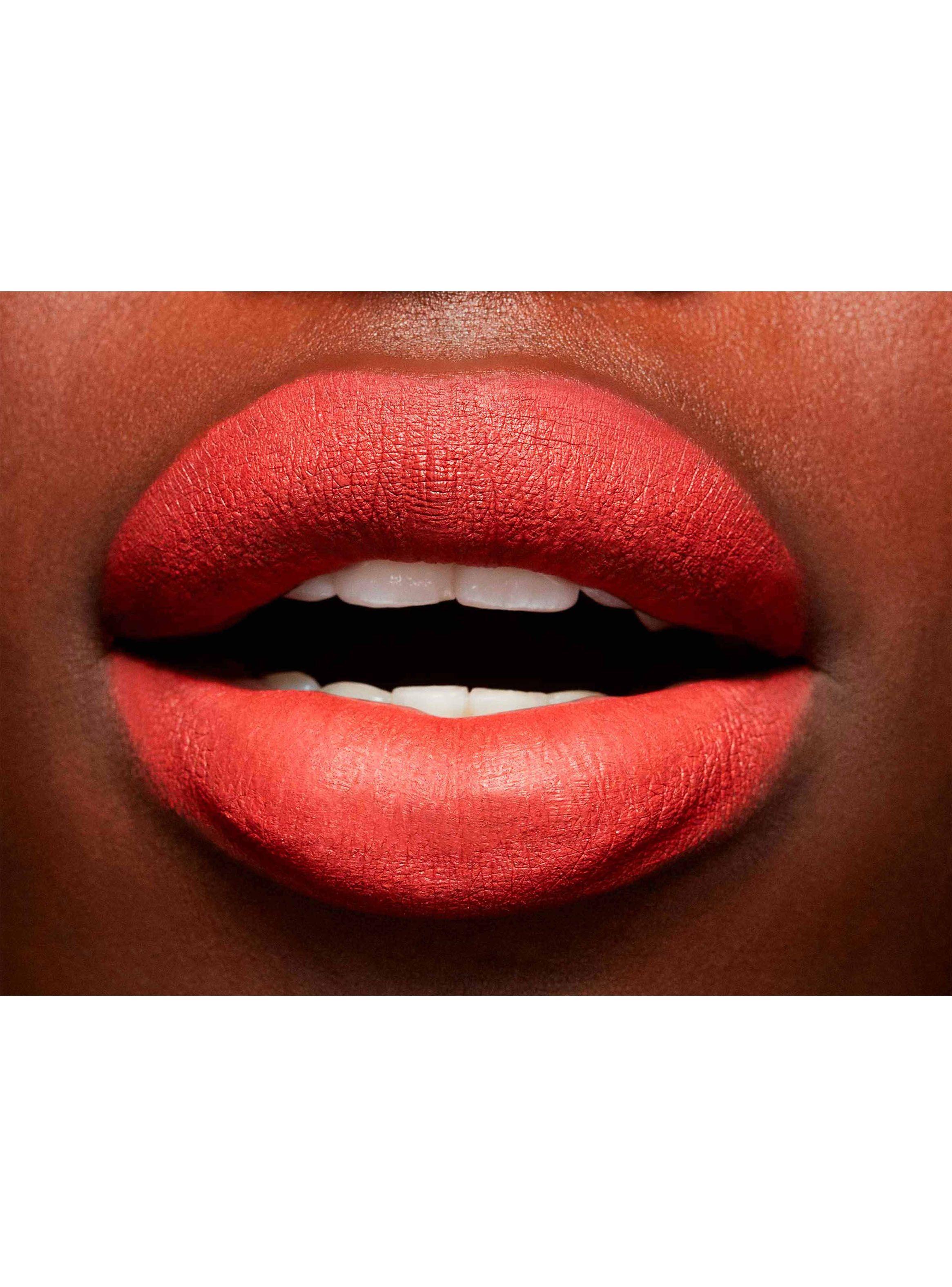 Labial Retro Matte Liquid Lipcolour M·A·C Chili Addict-4