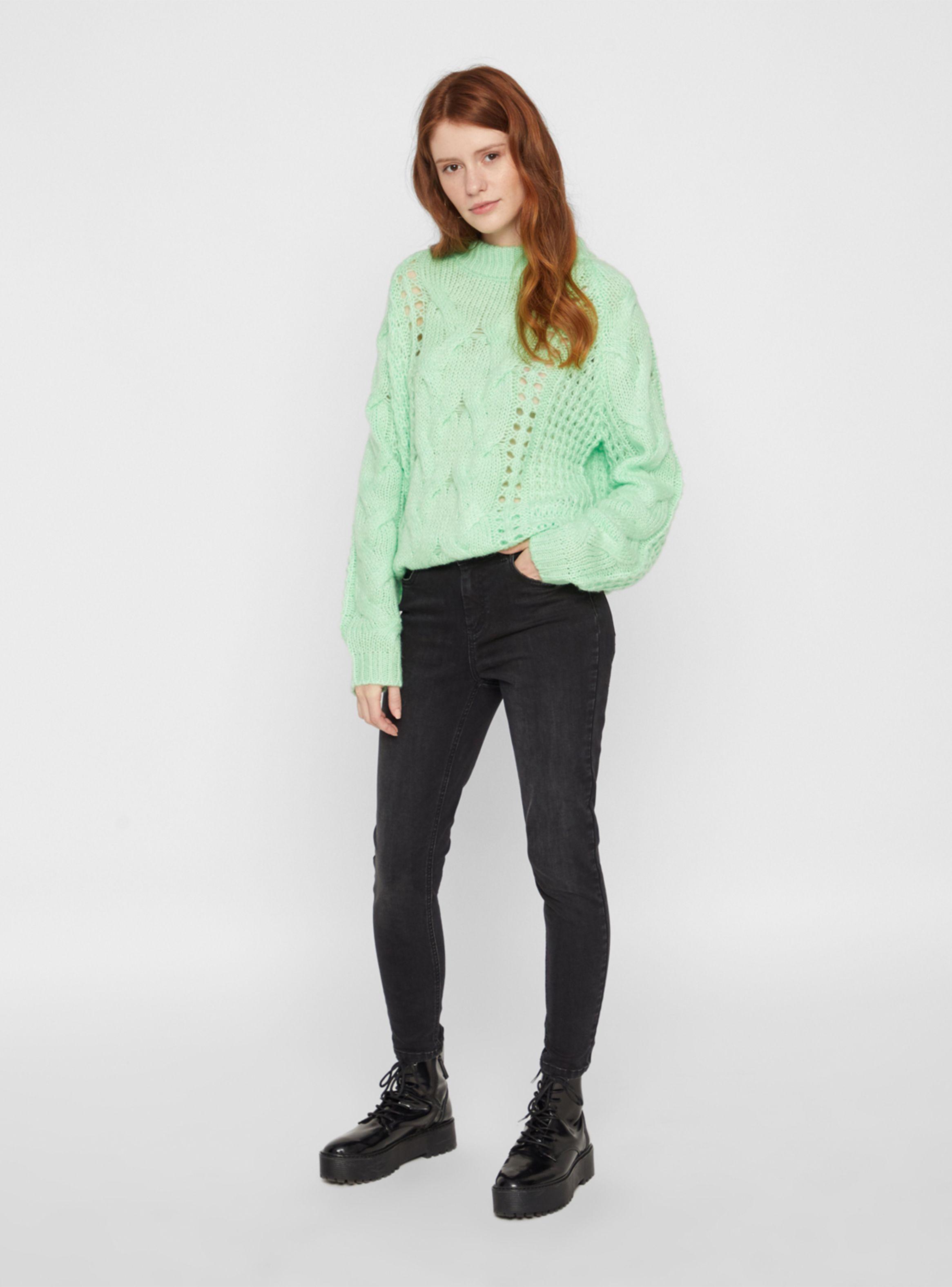 Jeans Skinny Basic Tiro Alto Clásico-2