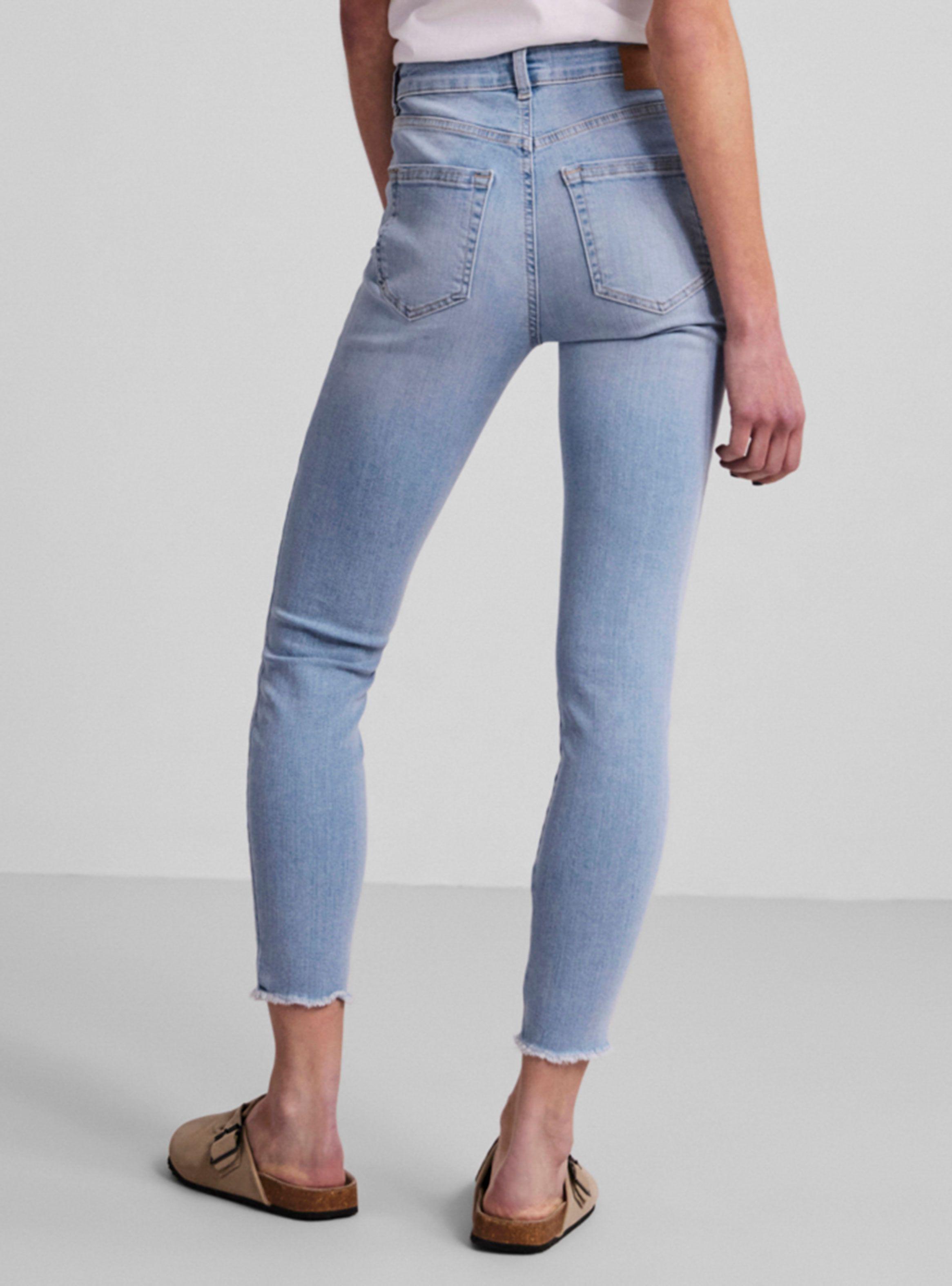 Jeans Liso Azul Claro Skinny-1