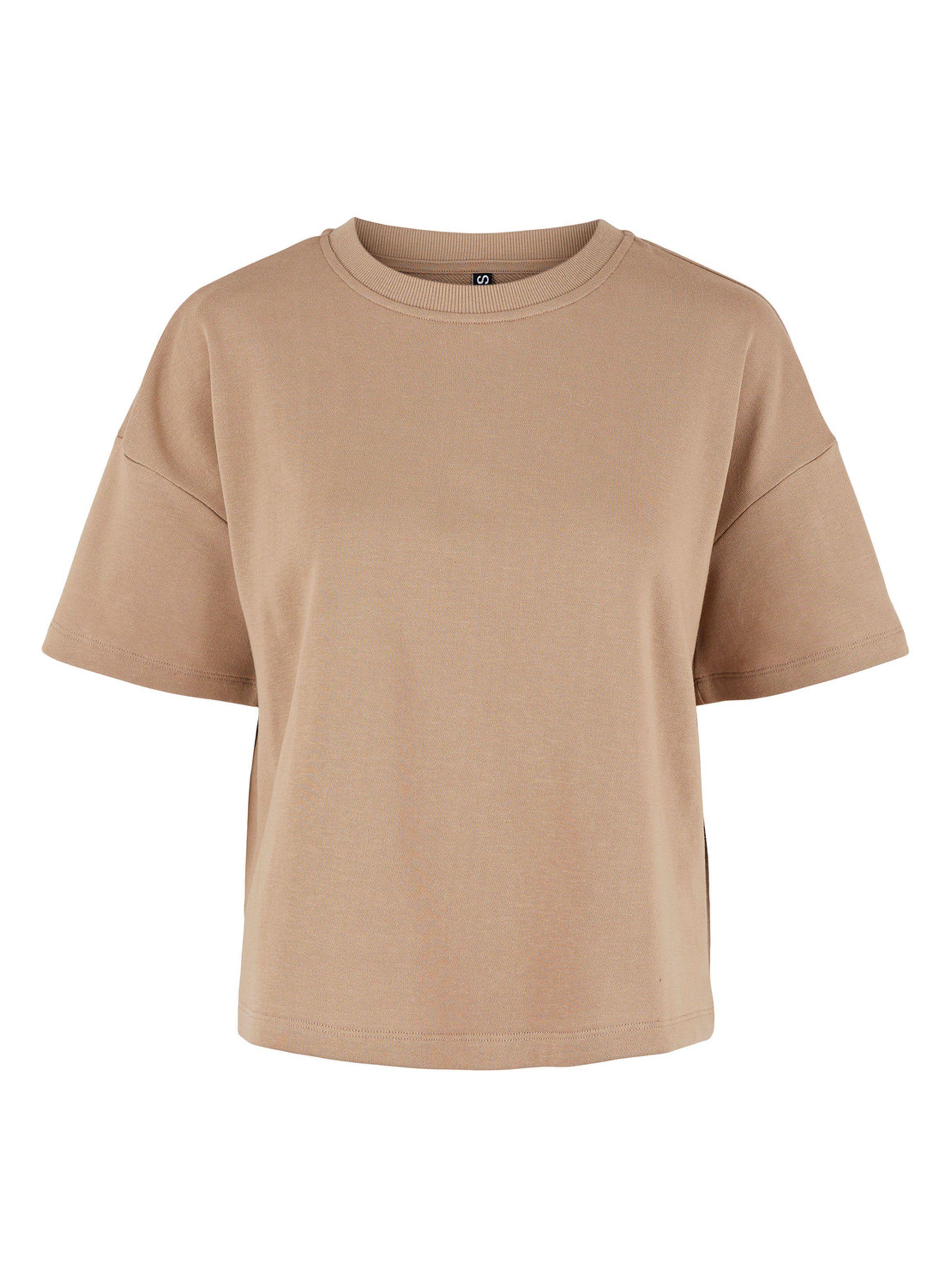 Polera Beige Básica-0