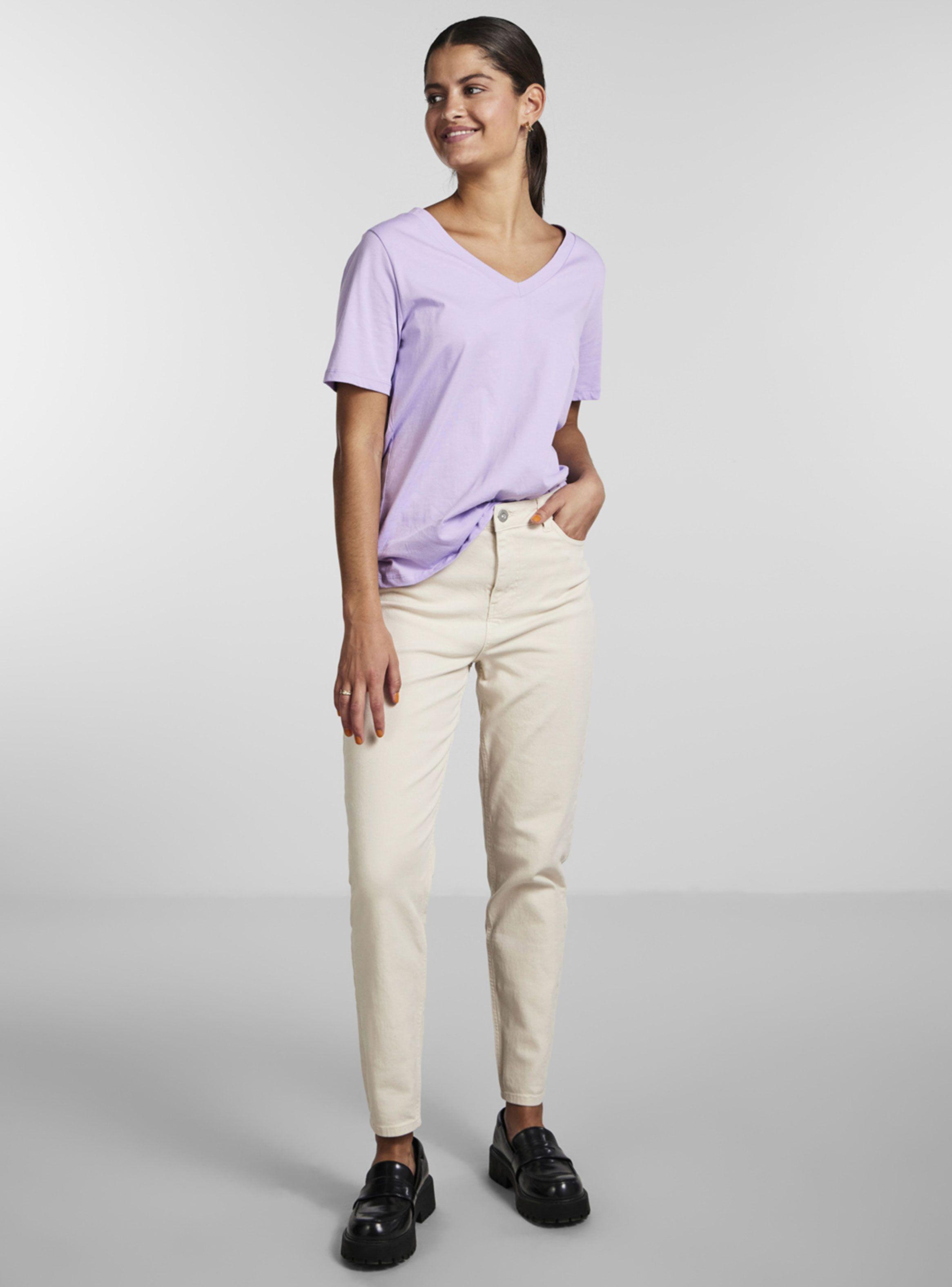 Jeans Tiro Alto Cru-3