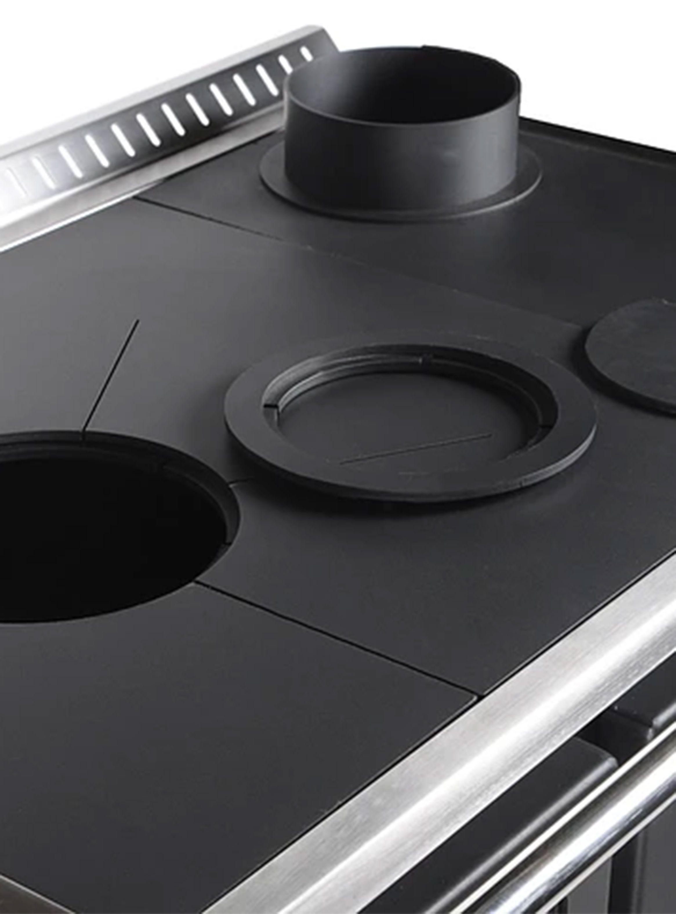 Cocina a Leña Hestia 90 Charcoal-4