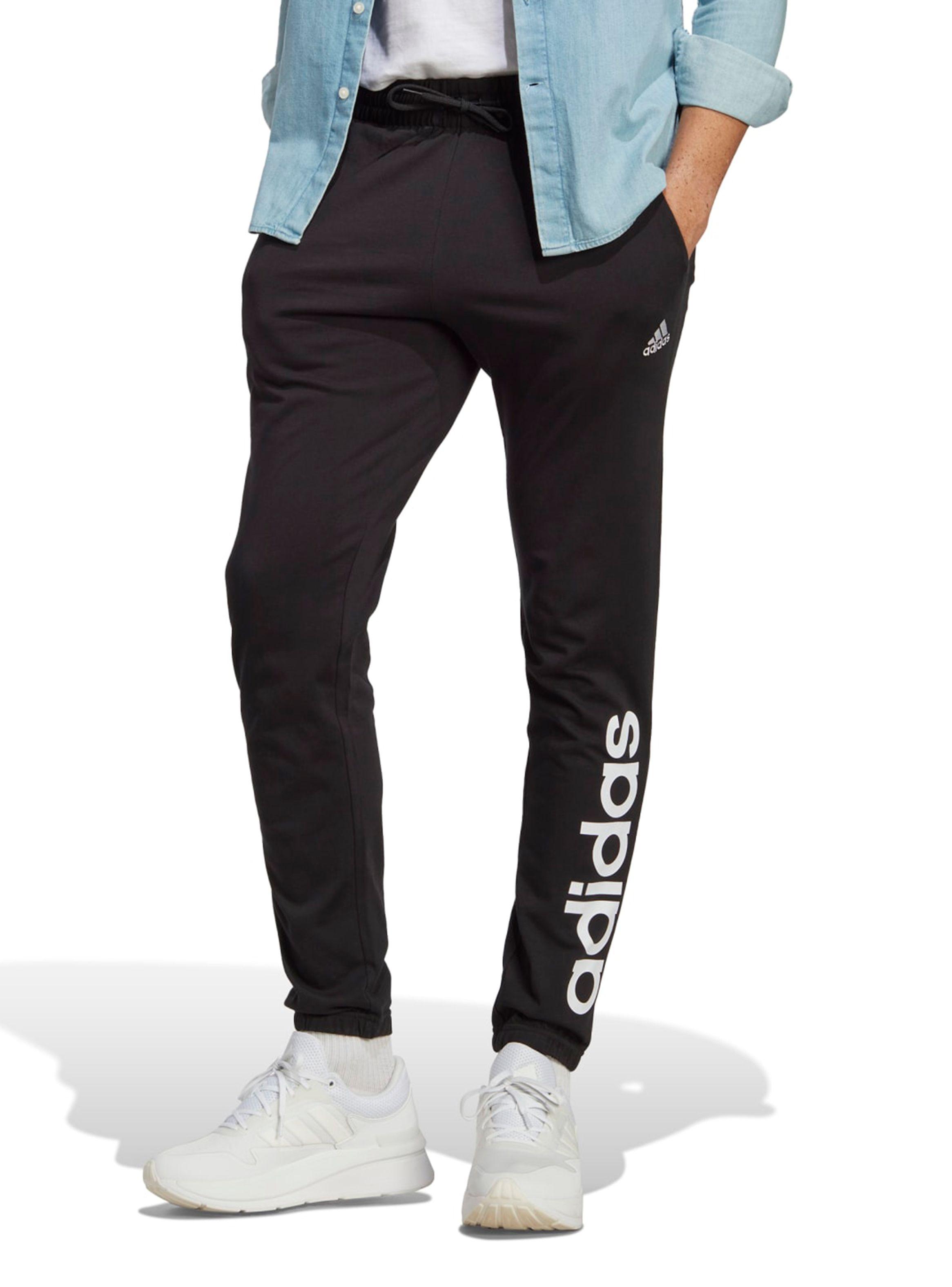 Pantalón de Buzo Single Jersey Tapered Elasticized Logo-0