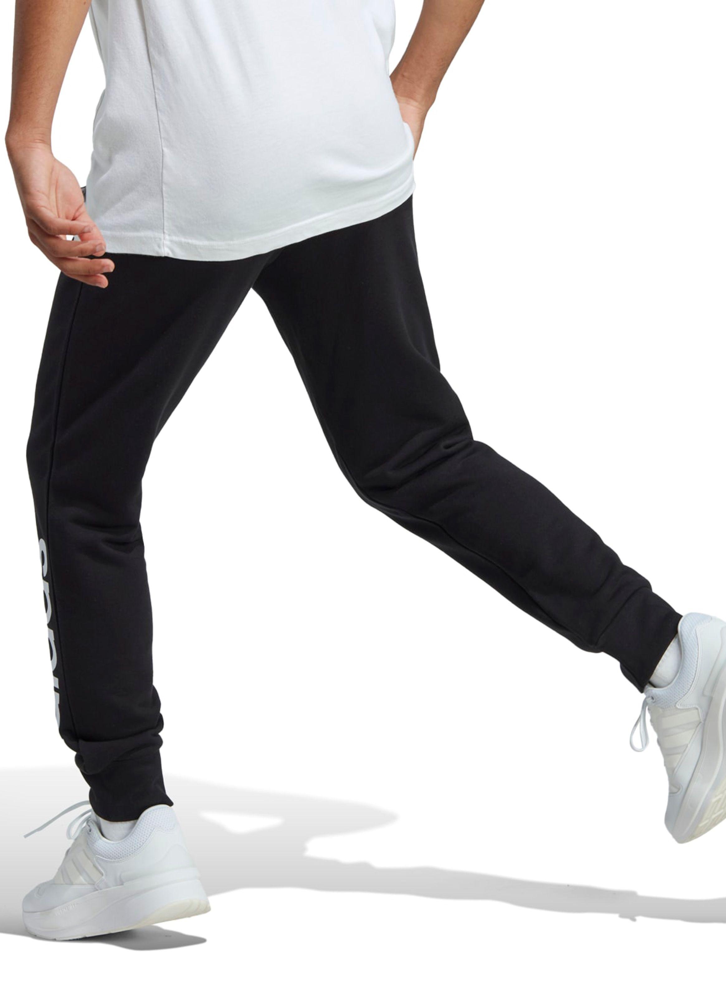 Pantalón Buzo Essentials French Terry Tapered Cuff Logo-1
