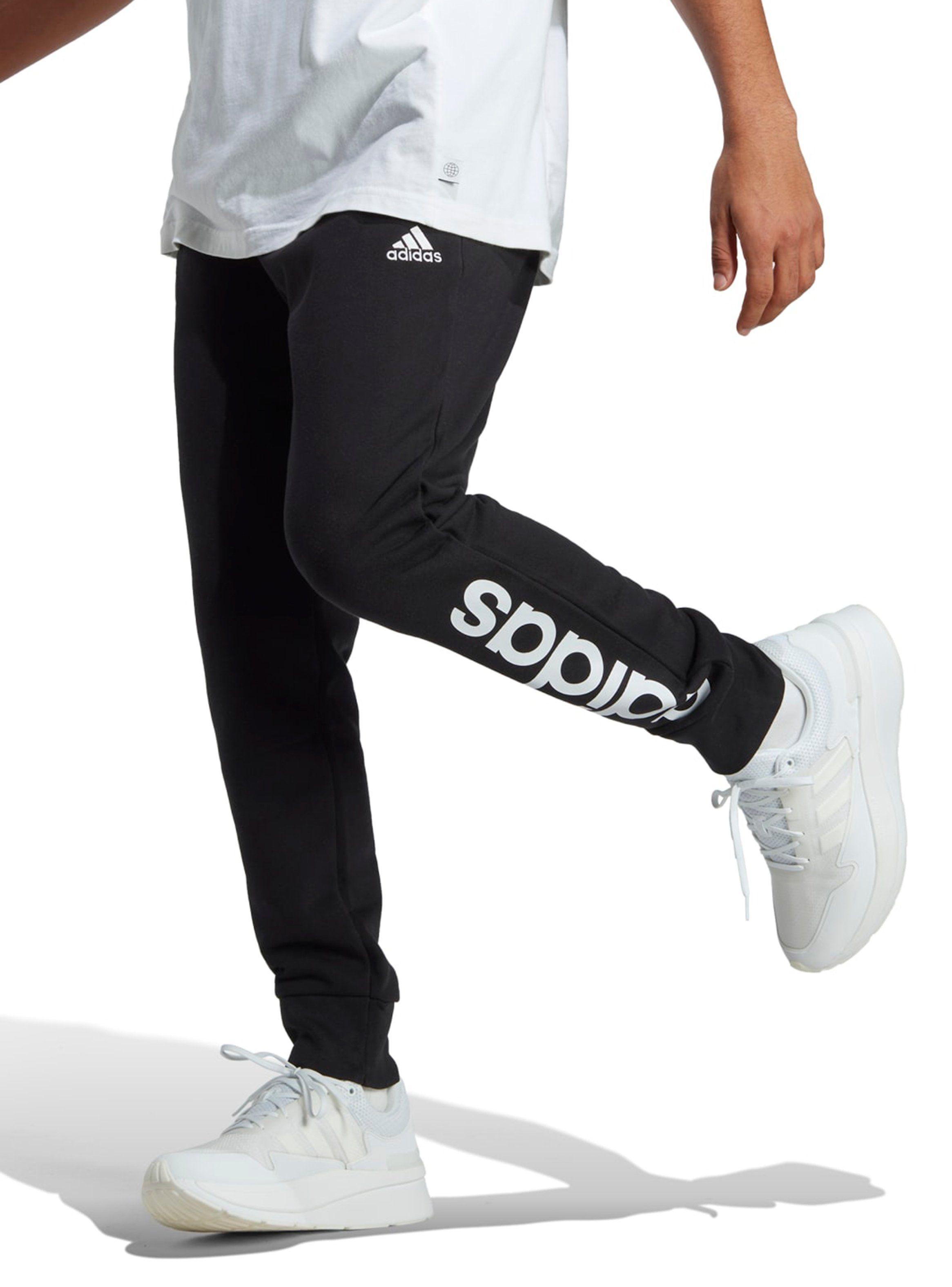 Pantalón Buzo Essentials French Terry Tapered Cuff Logo-0