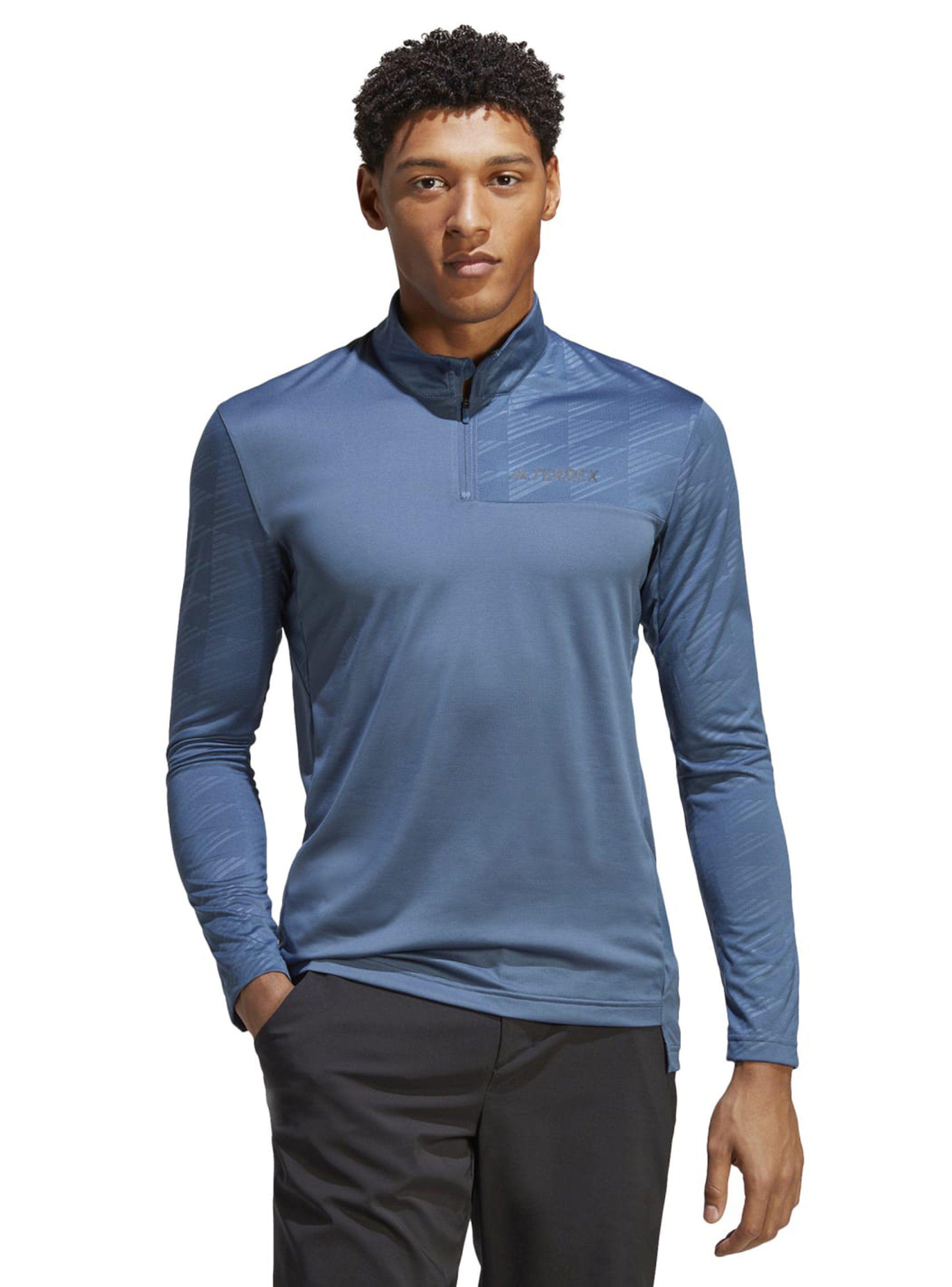 Polera Half Zi Ls Acero Hiking-0