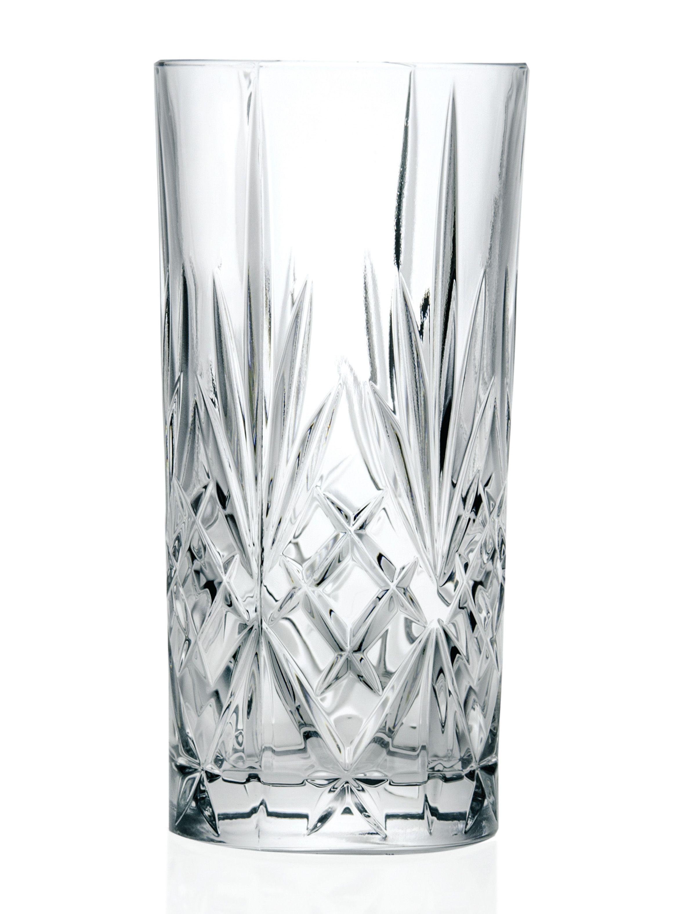 Set 4 Vasos Alto Cristal Italiano-3