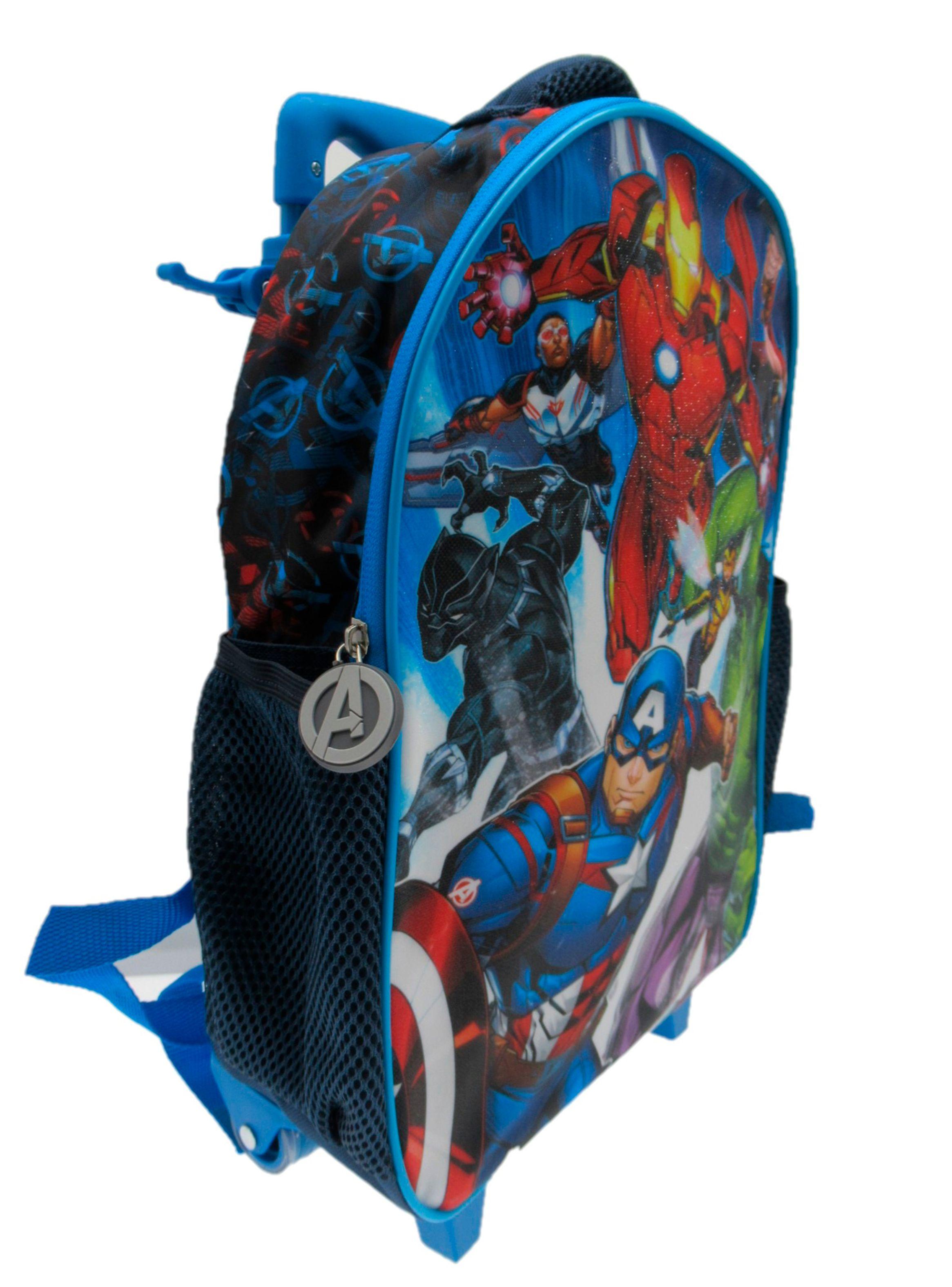 Mochila Avengers con Ruedas y Cierre-2
