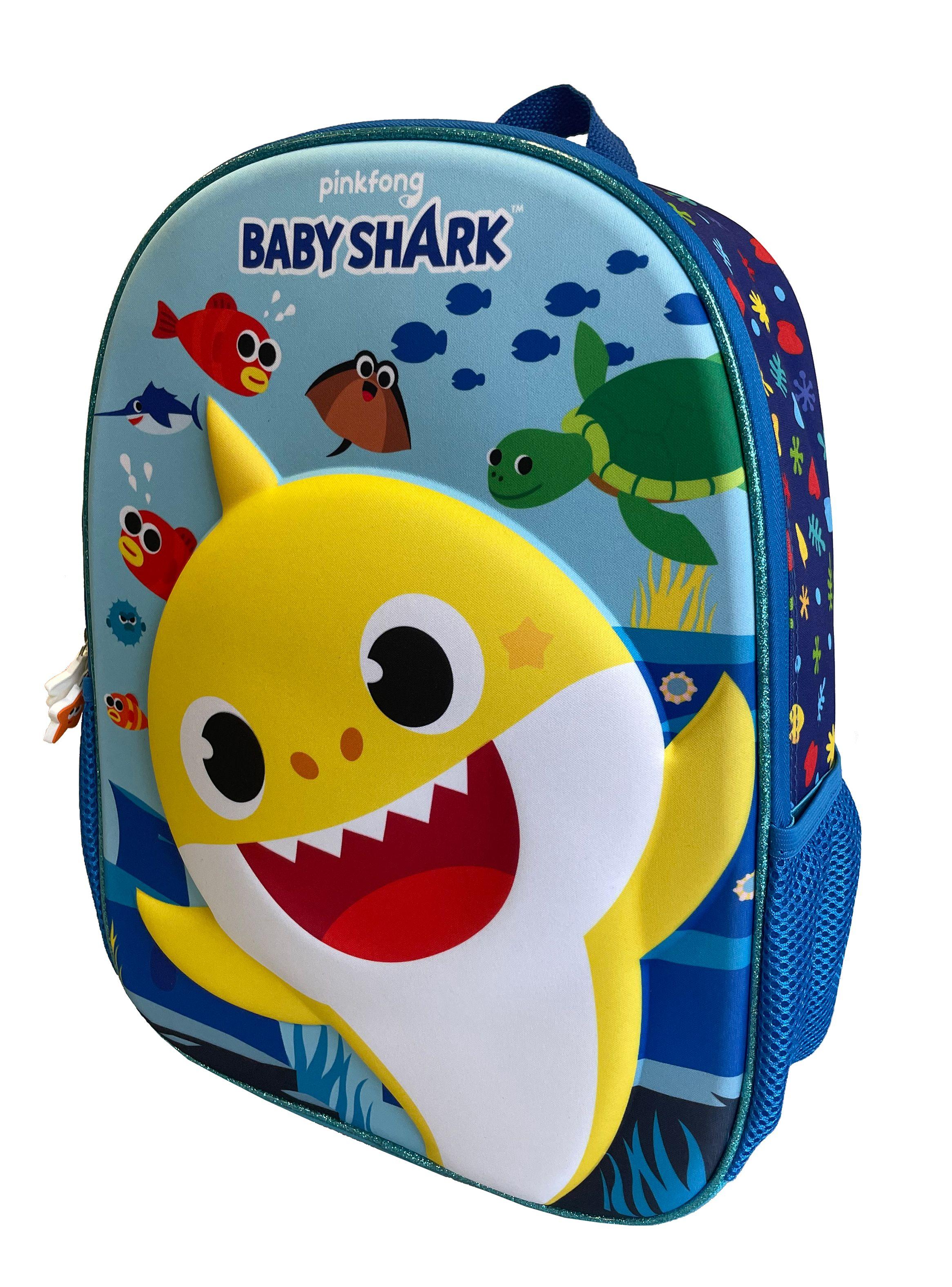 Mochila Infantil Baby Shark-0