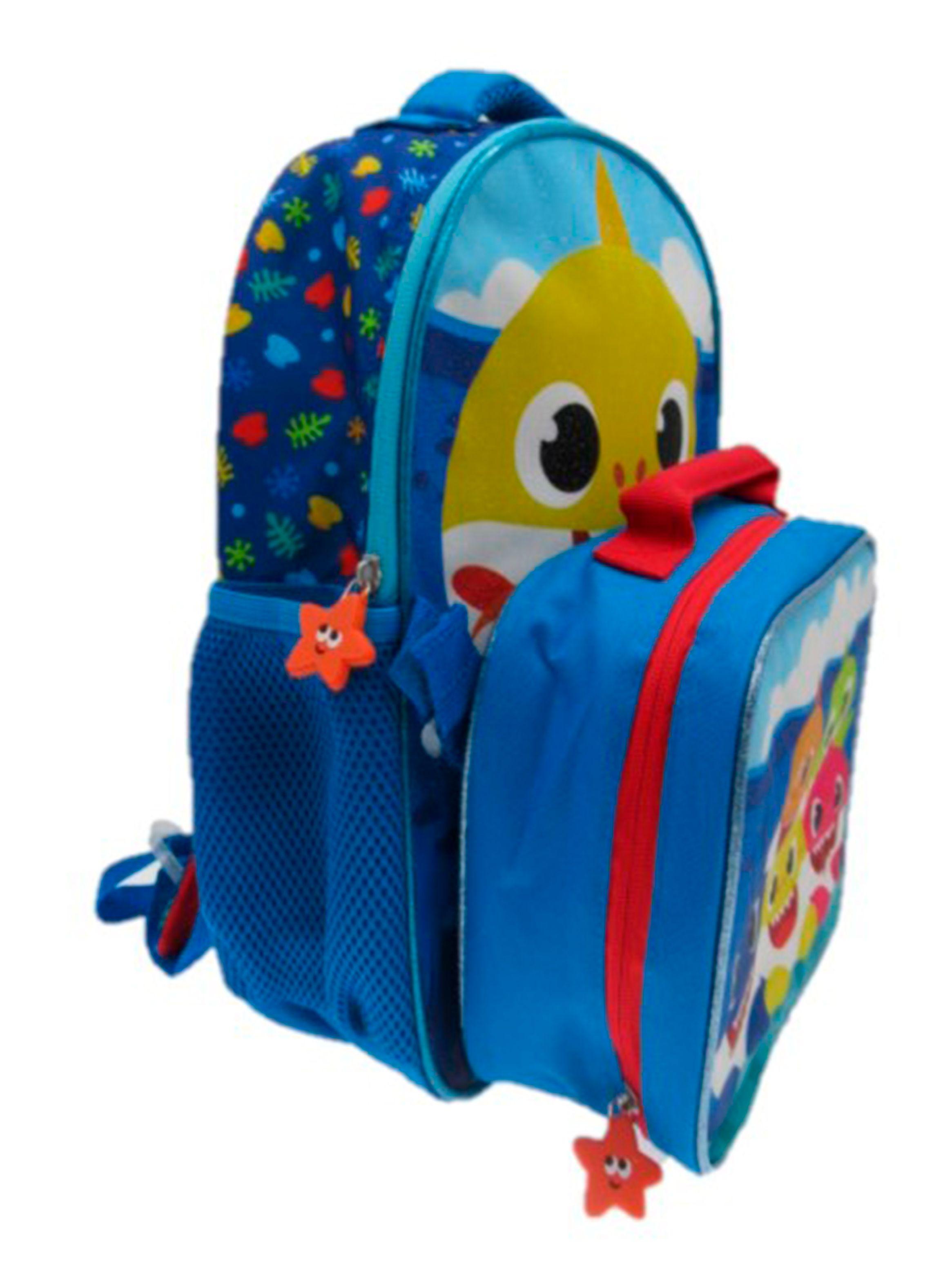 Set Mochila Baby Shark con Lonchera-2