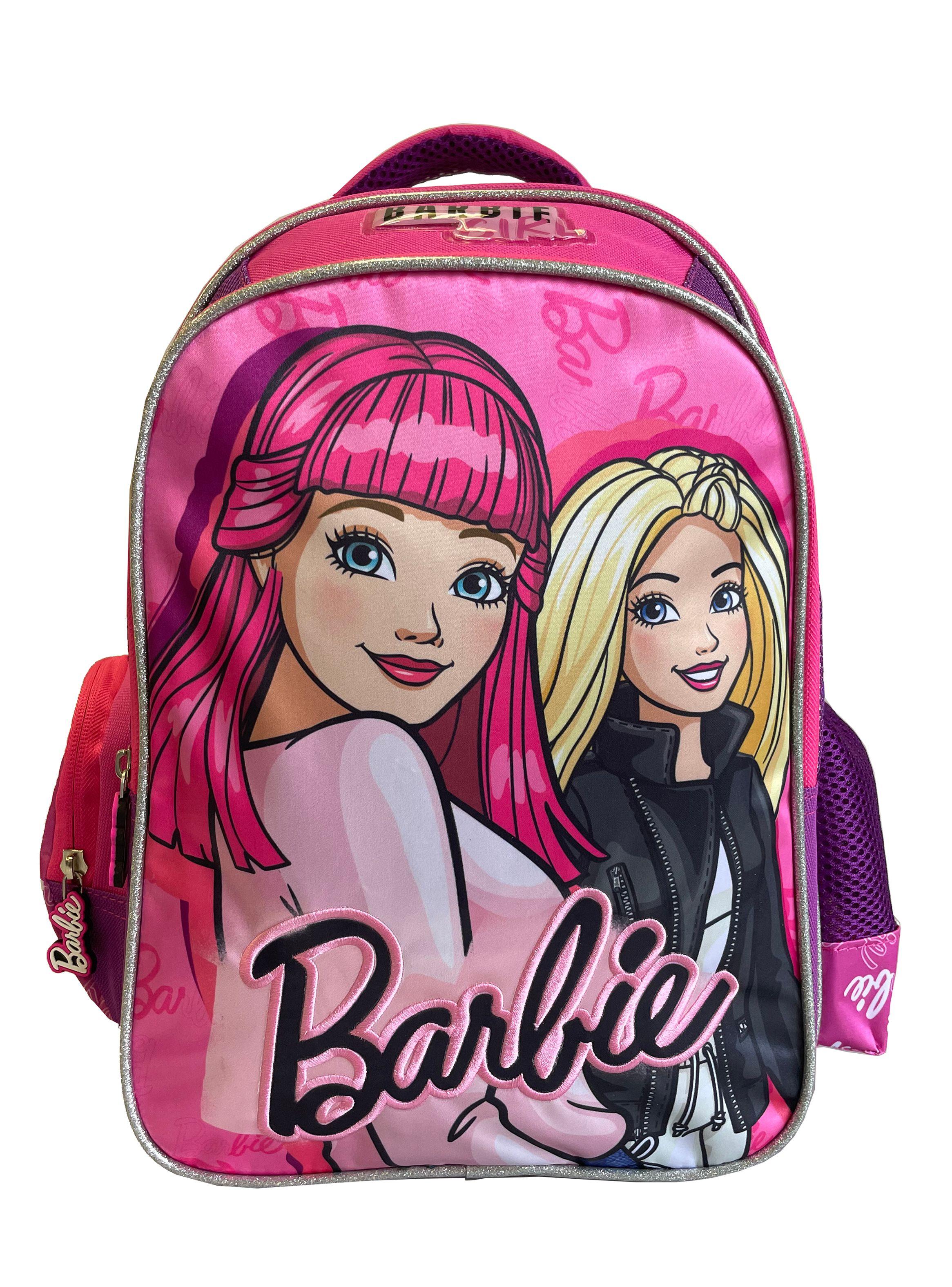 Mochila Escolar Barbie Poliéster-0