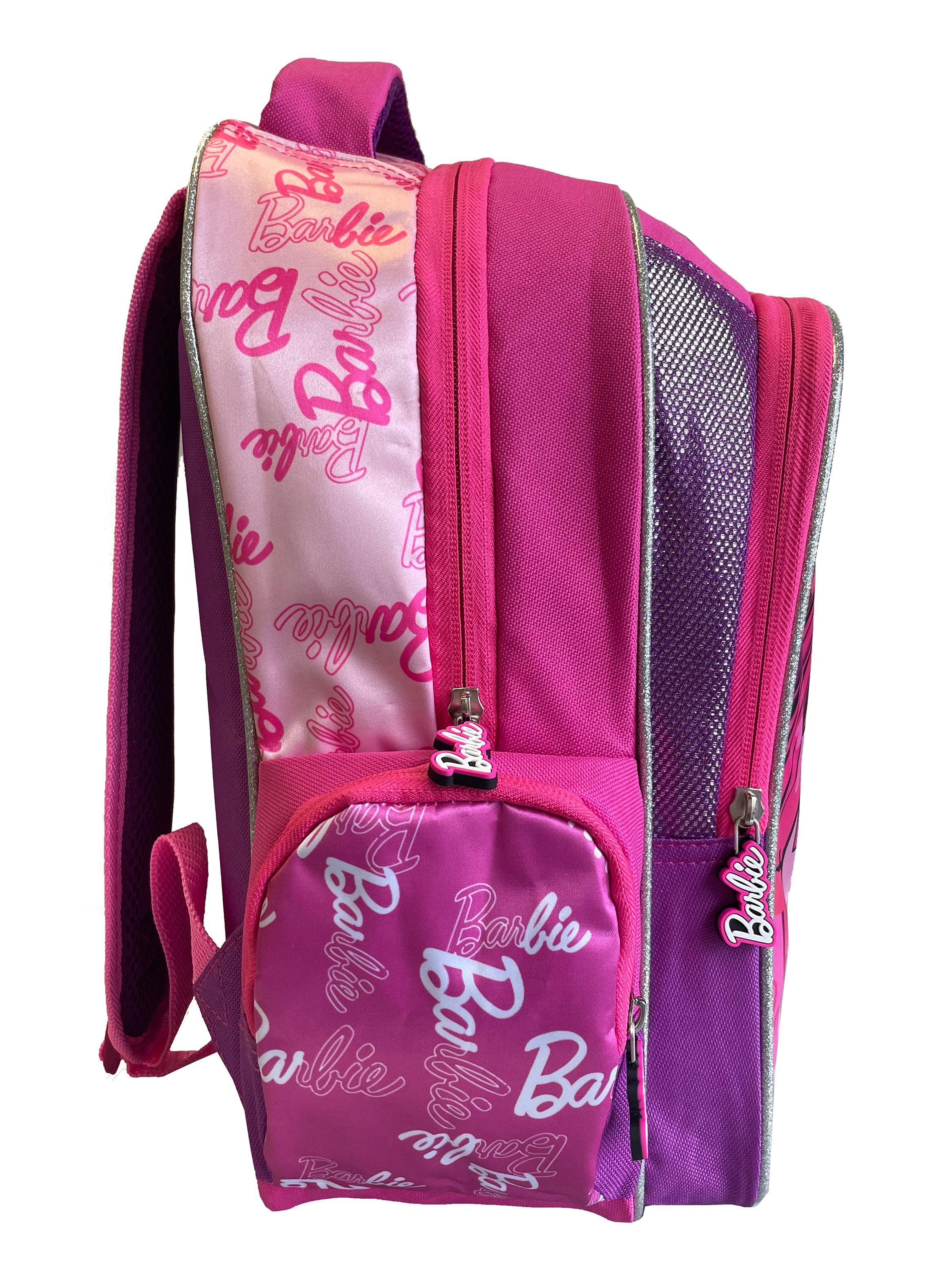Mochila Escolar Barbie Poliéster-2