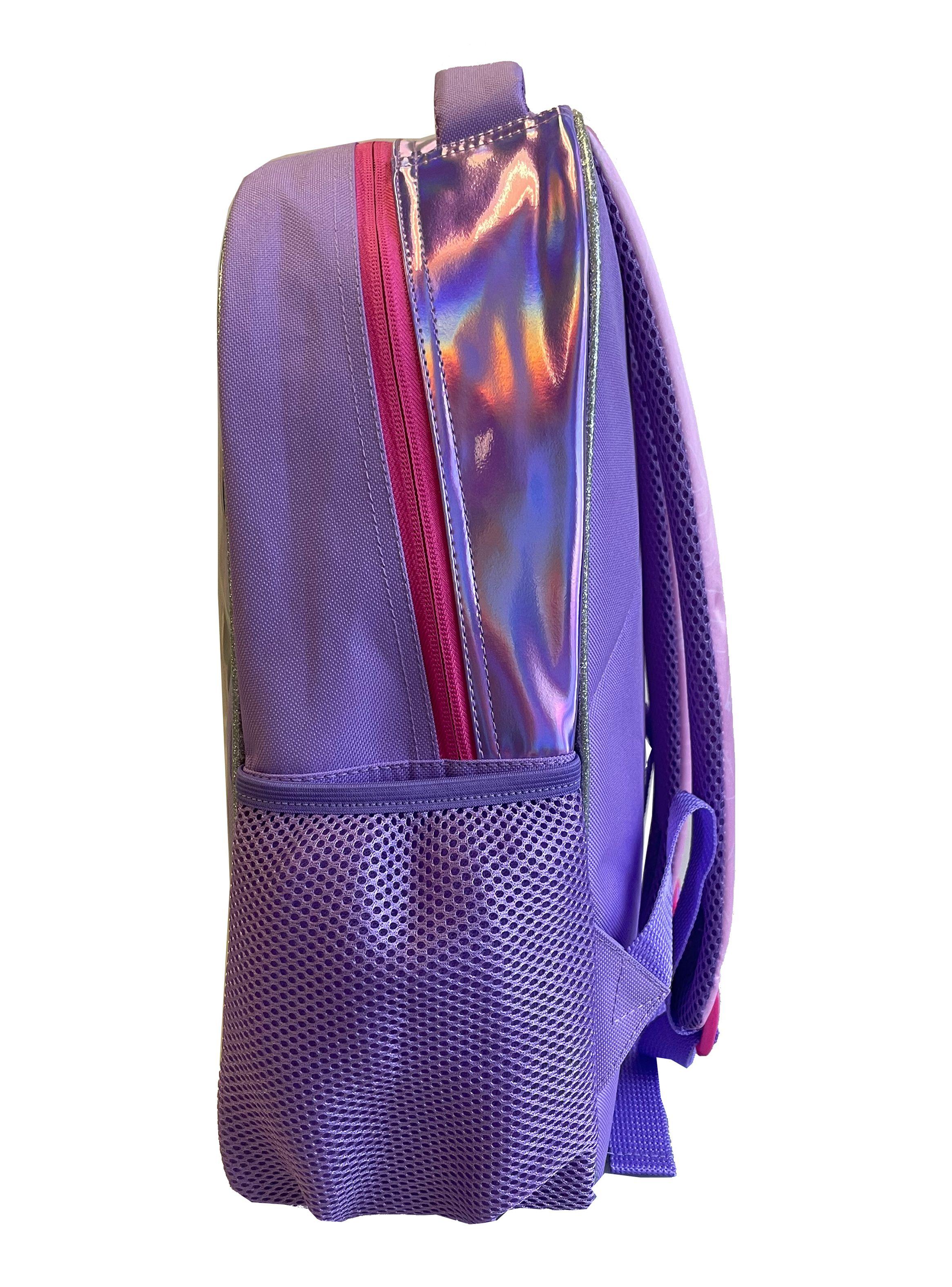 Mochila Escolar Barbie con Bolsillos-2