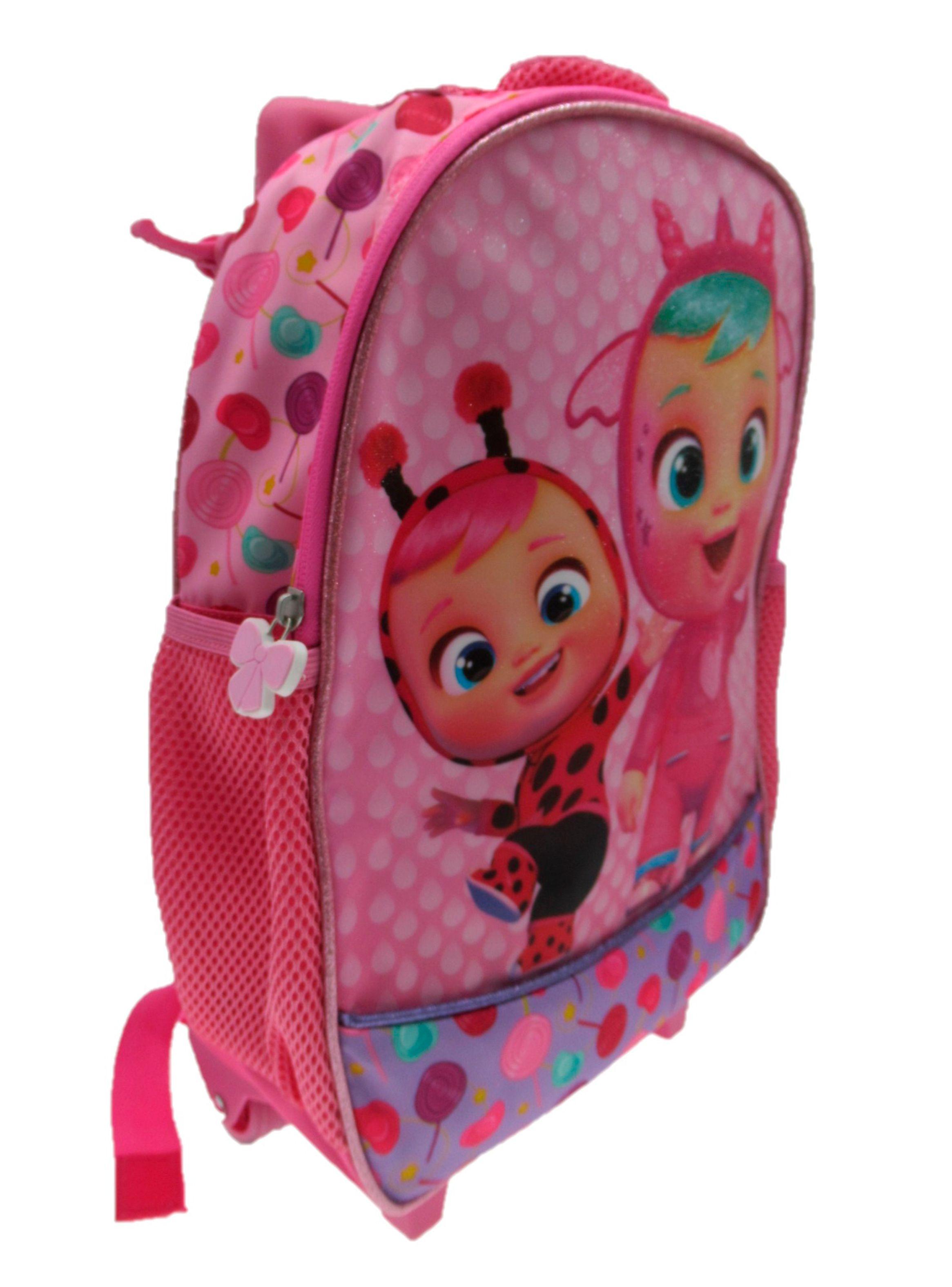 Mochila Escolar Cry Babies con Ruedas Poliéster-2