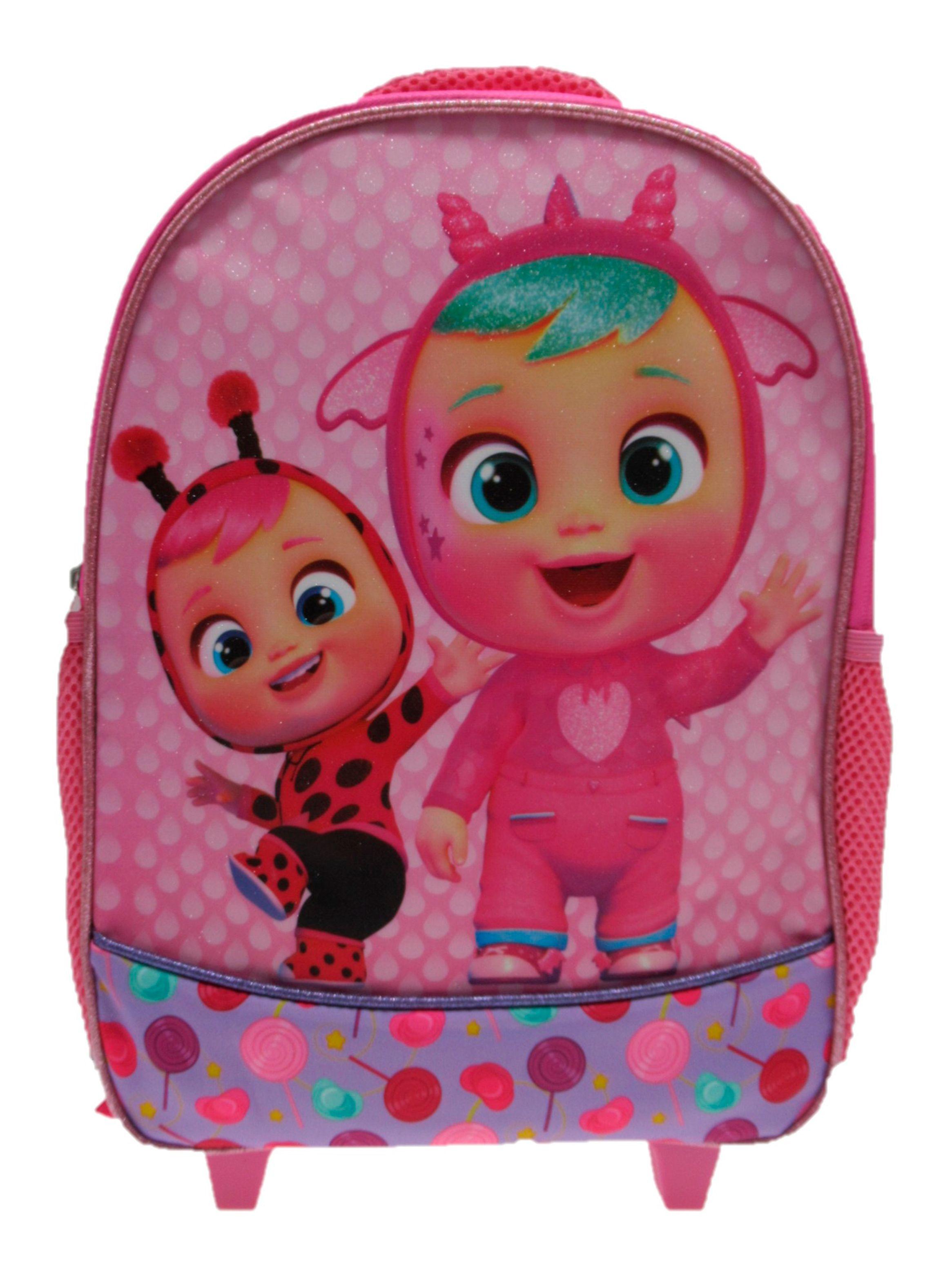 Mochila Escolar Cry Babies con Ruedas Poliéster-0
