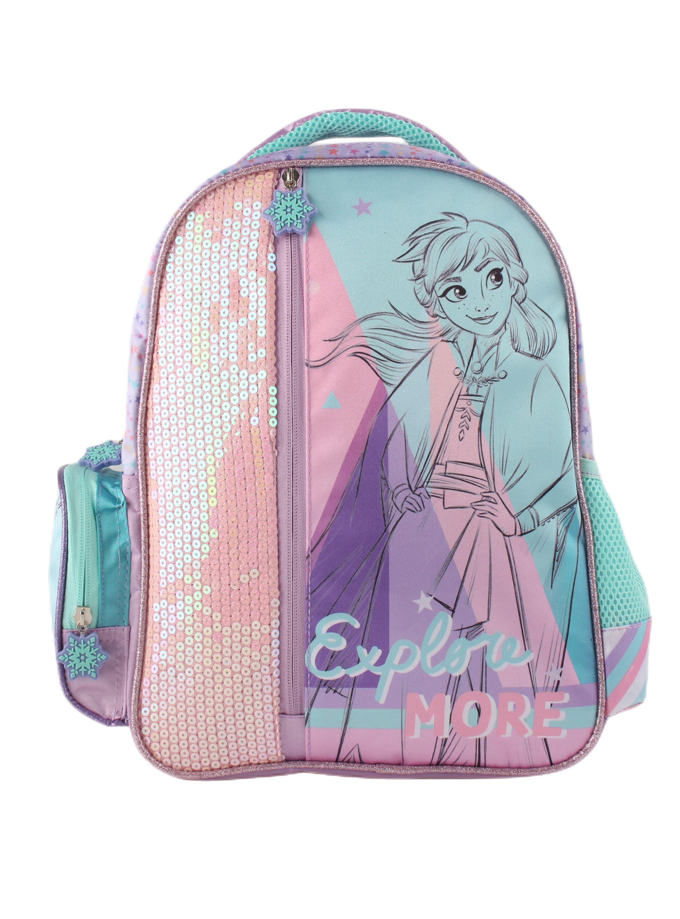 Mochila Escolar Disney con Lentejuelas-0