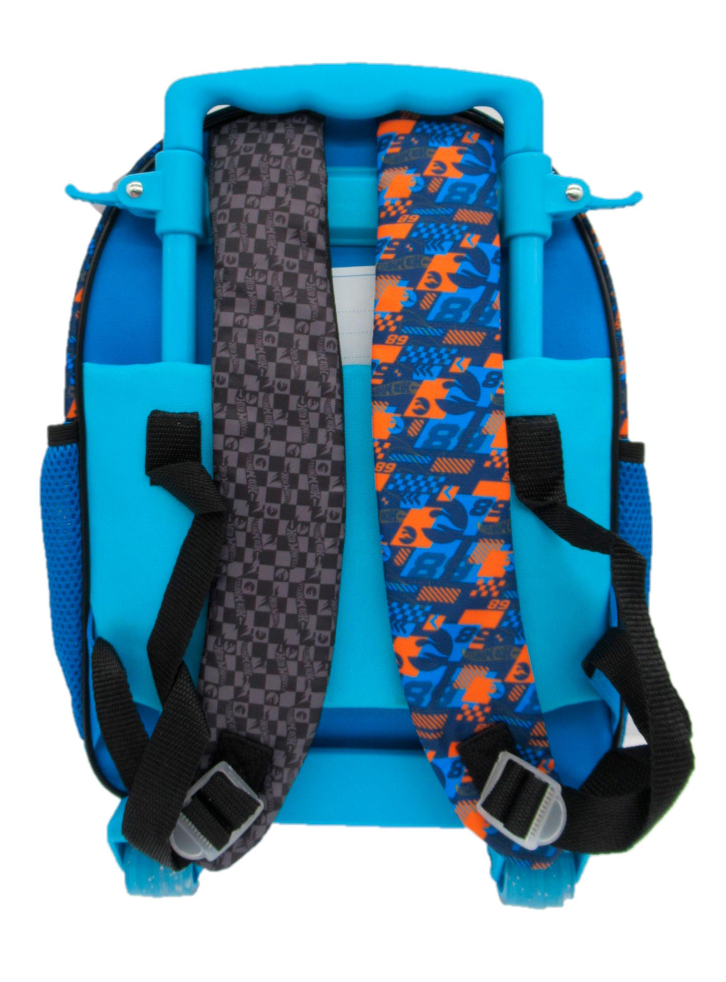 Mochila Hot Wheels con Ruedas y Cierre-1