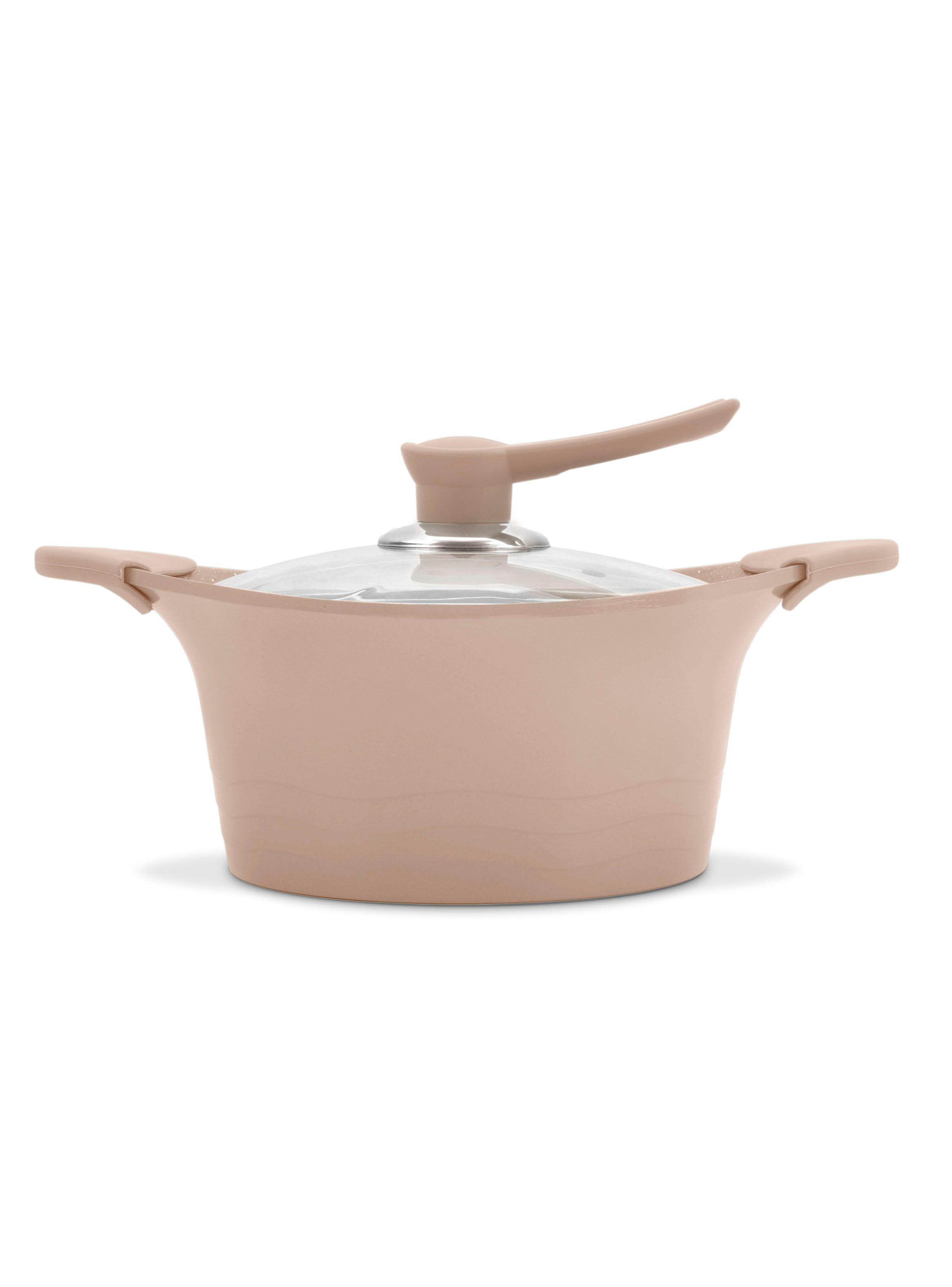 Batería de Cocina 6 Piezas Beige-1
