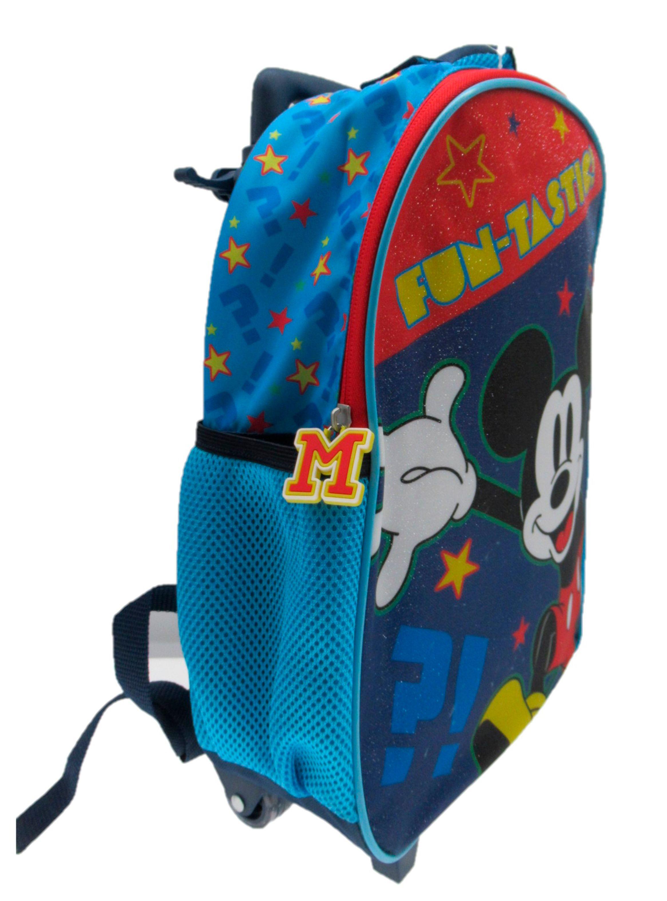 Mochila Mickey con Ruedas y Cierre-2