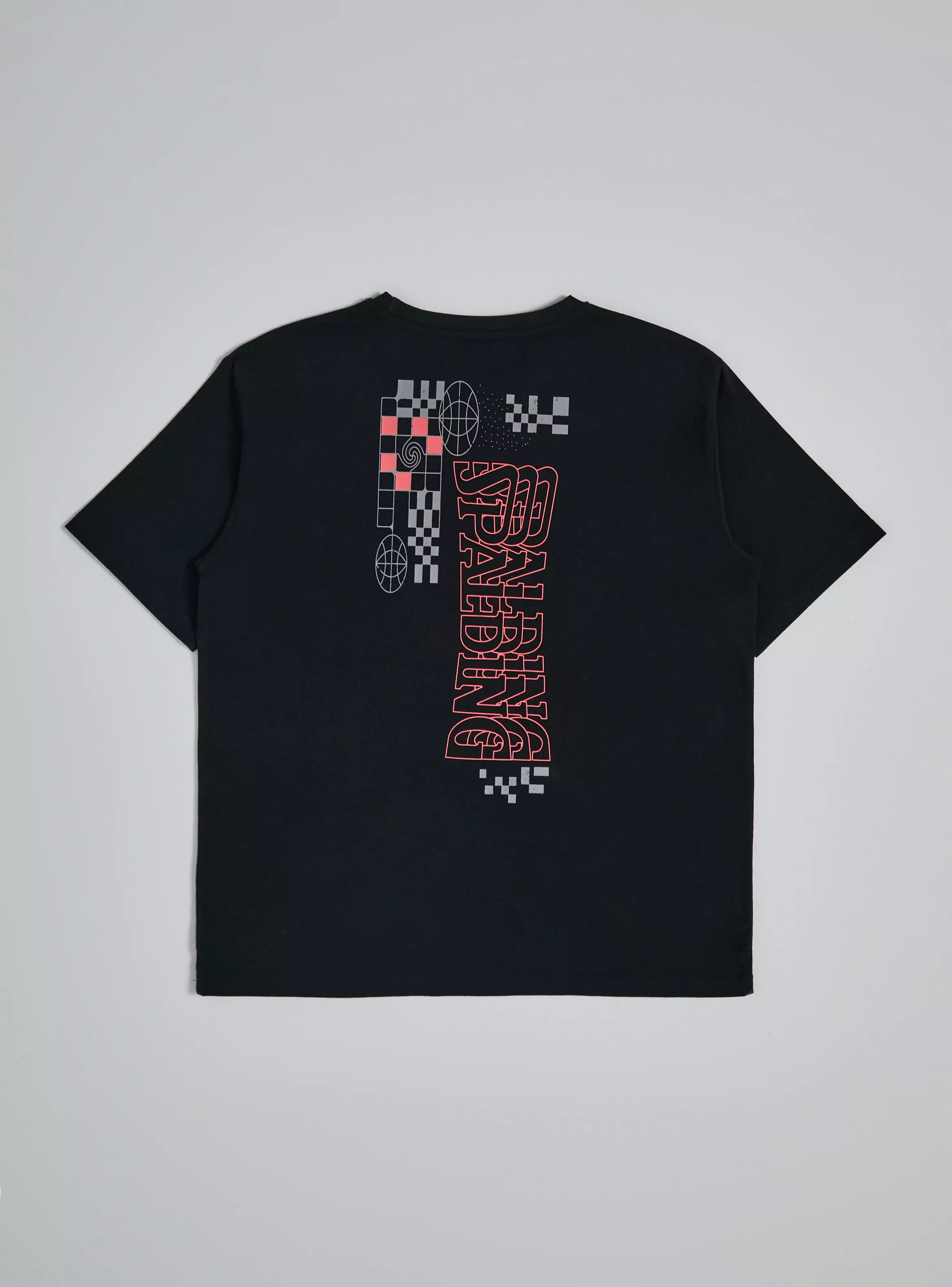 Polera Gráfica Mini y Big Print-1