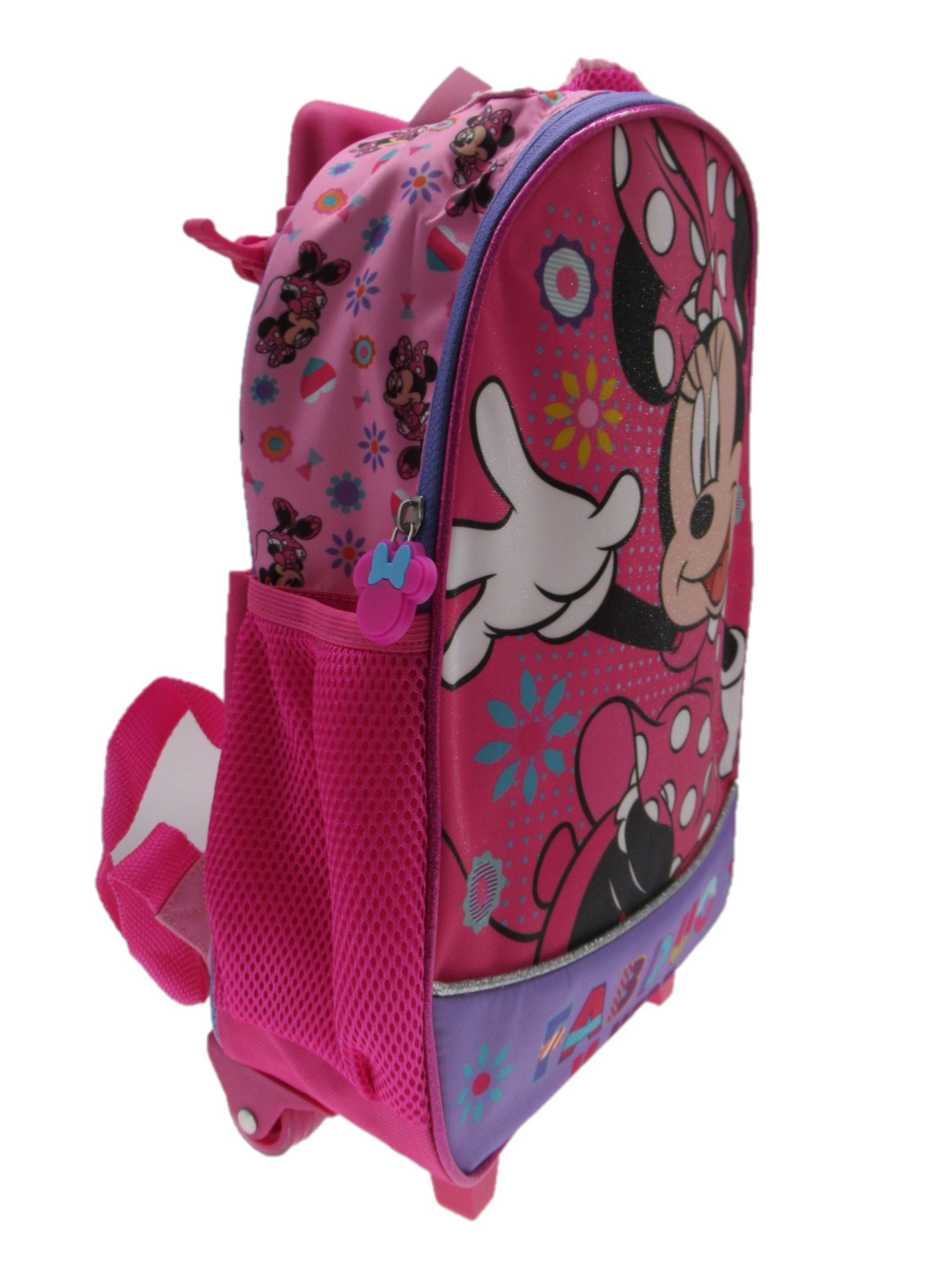Mochila Escolar Minnie con Ruedas-2