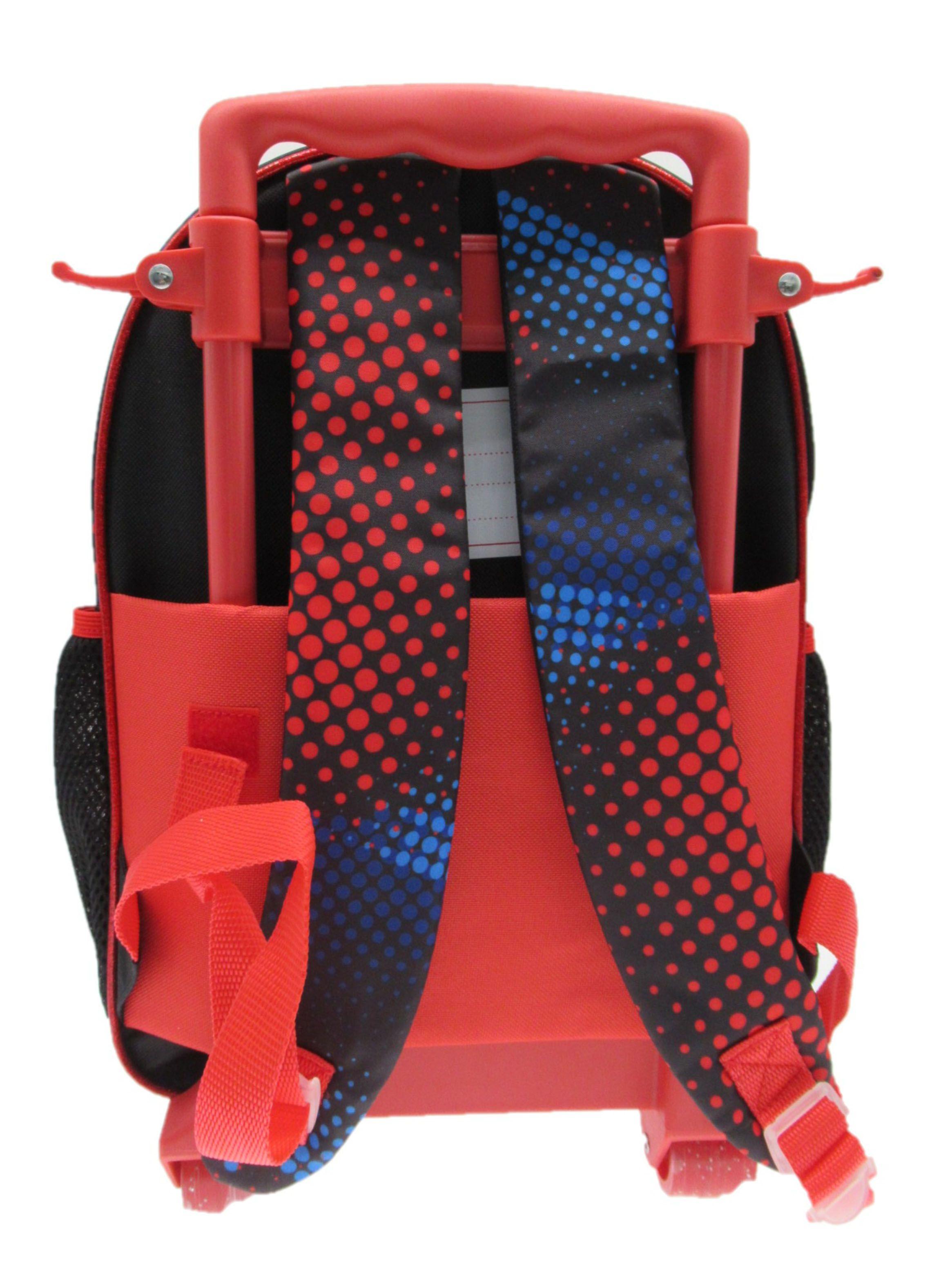 Mochila Escolar Spiderman con Ruedas-1