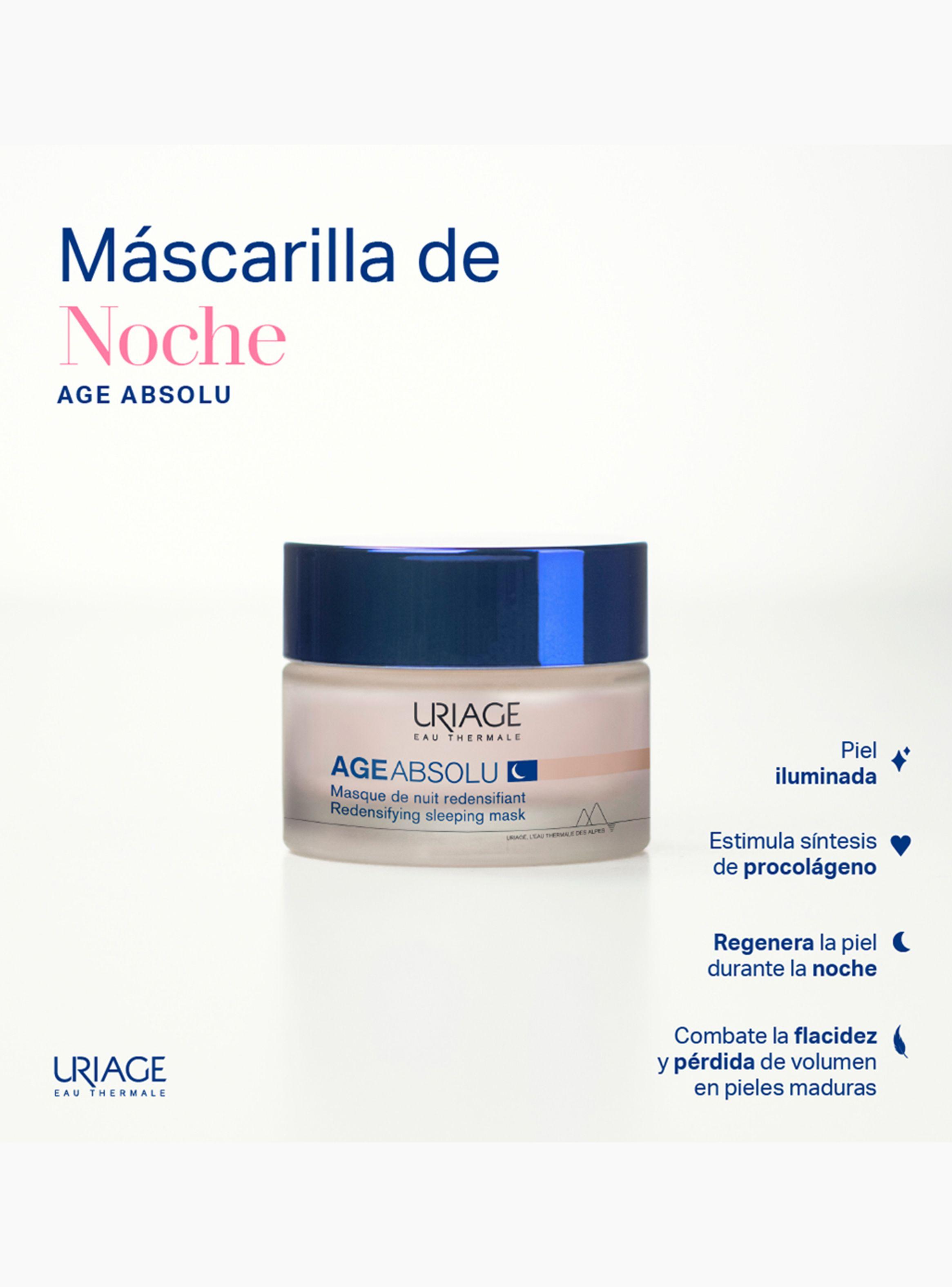 Age Absolu Máscara de Noche Redensificante 50ml de Uriage-3