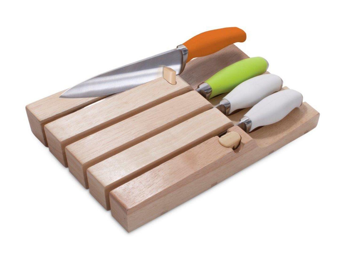 Juego de Cuchillos 6 Piezas Mango de Silicona Oster-0