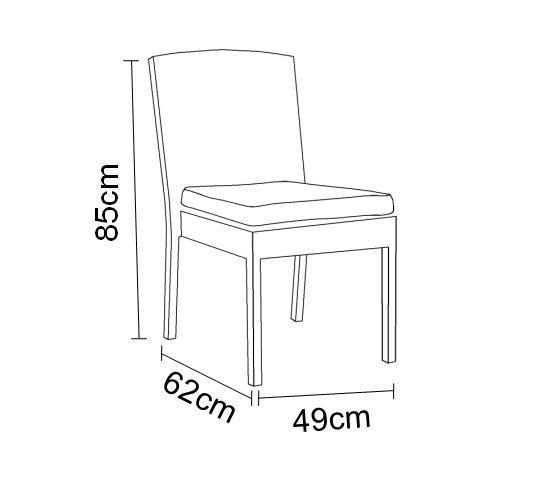 Juego de Comedor Terraza Arnorld + 8 Sillas Attimo-4