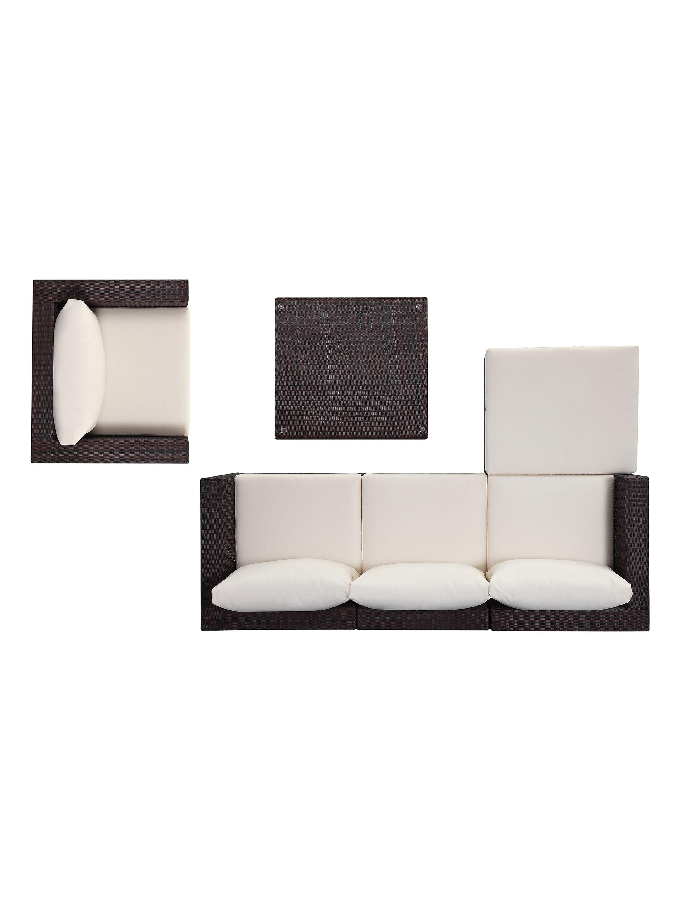 Juego Terraza Kiri Modular 3C + 1C + Mesa Attimo-1