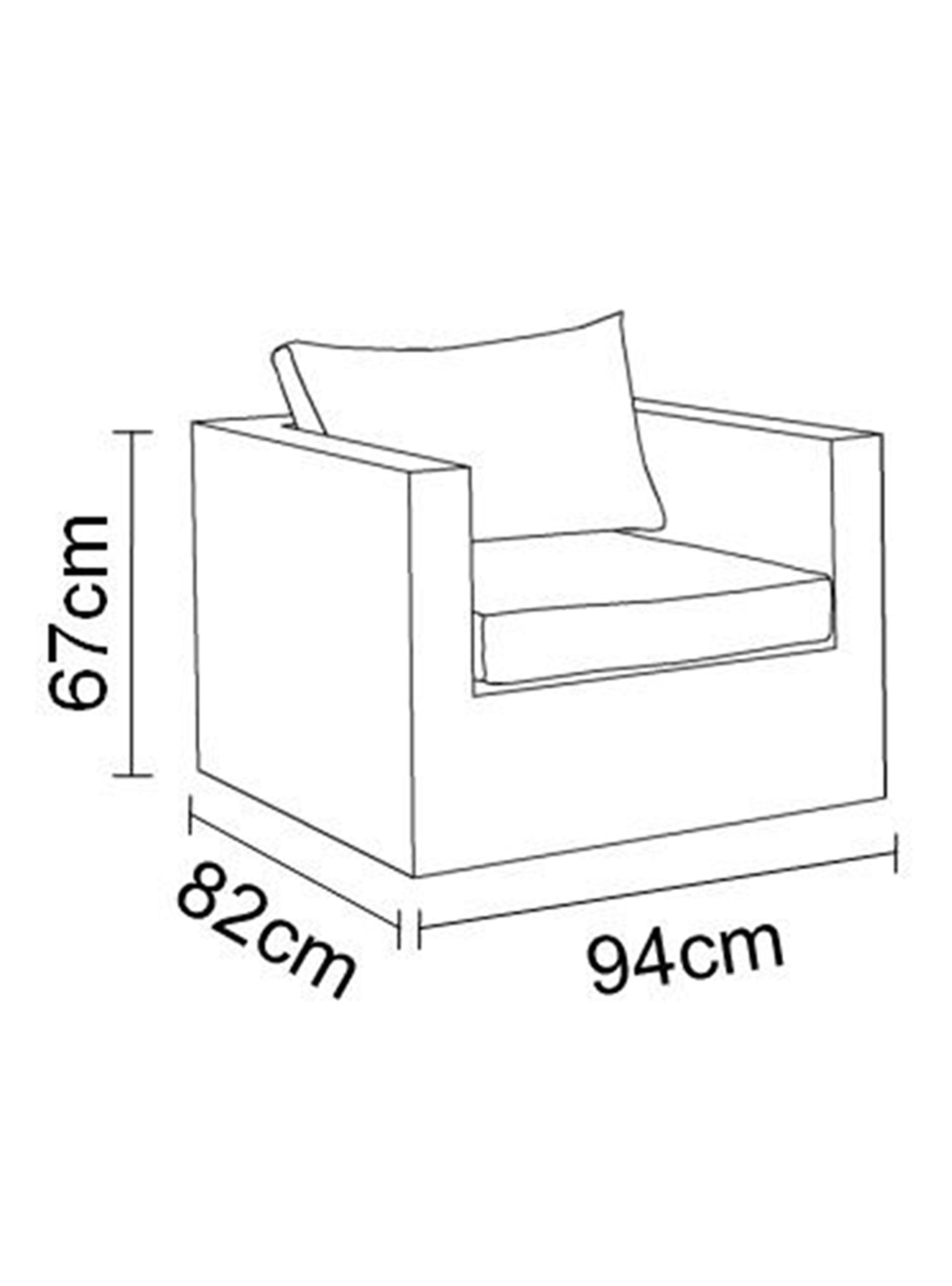 Juego Terraza Kiri Modular 3C + 1C + Mesa Attimo-9